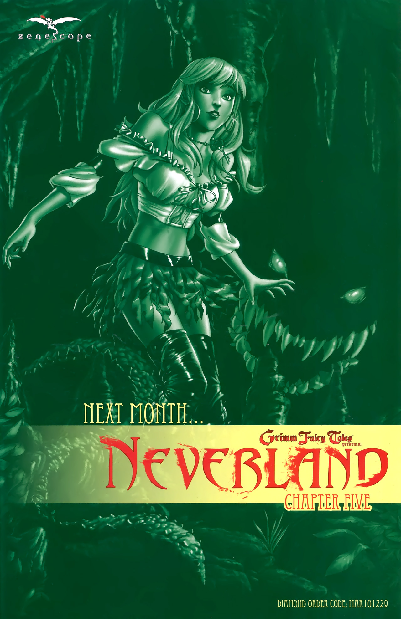 Read online Grimm Fairy Tales: Neverland comic -  Issue #4 - 27