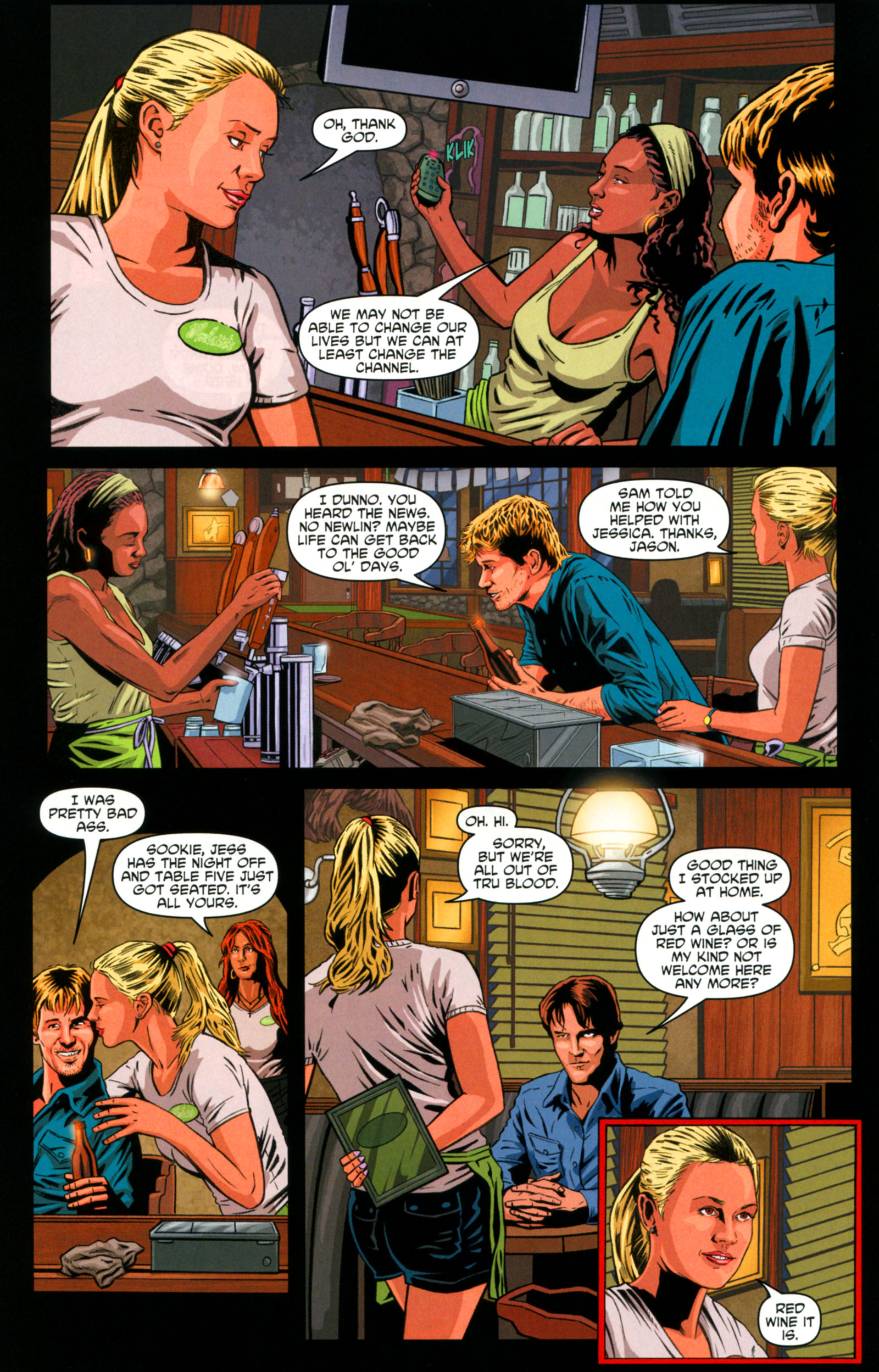 Read online True Blood: Tainted Love comic -  Issue #6 - 23
