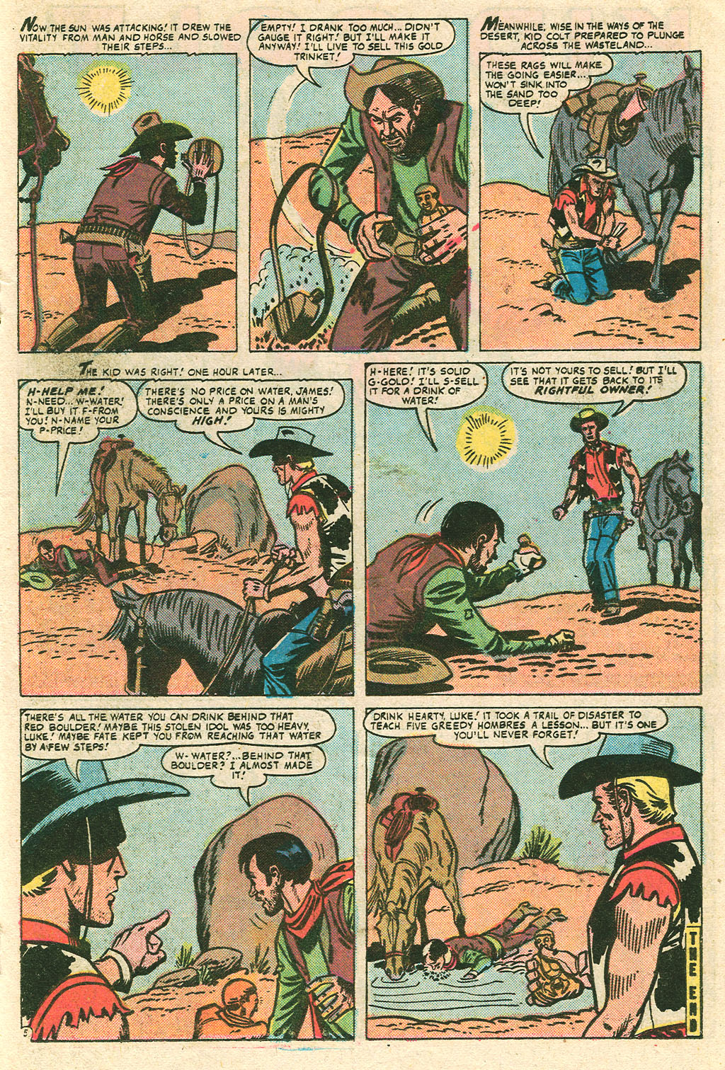 Read online Kid Colt Outlaw comic -  Issue #204 - 19