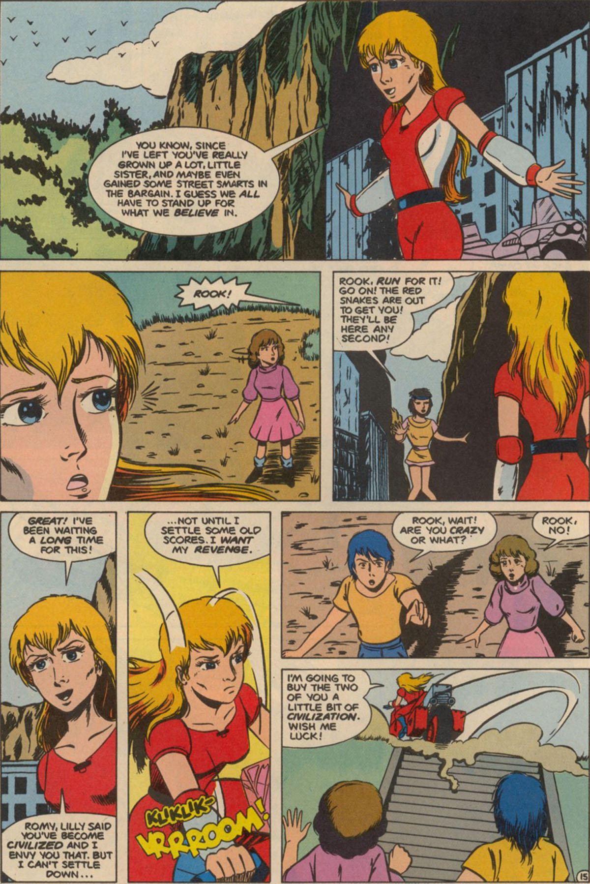 Read online Robotech The New Generation comic -  Issue #6 - 19