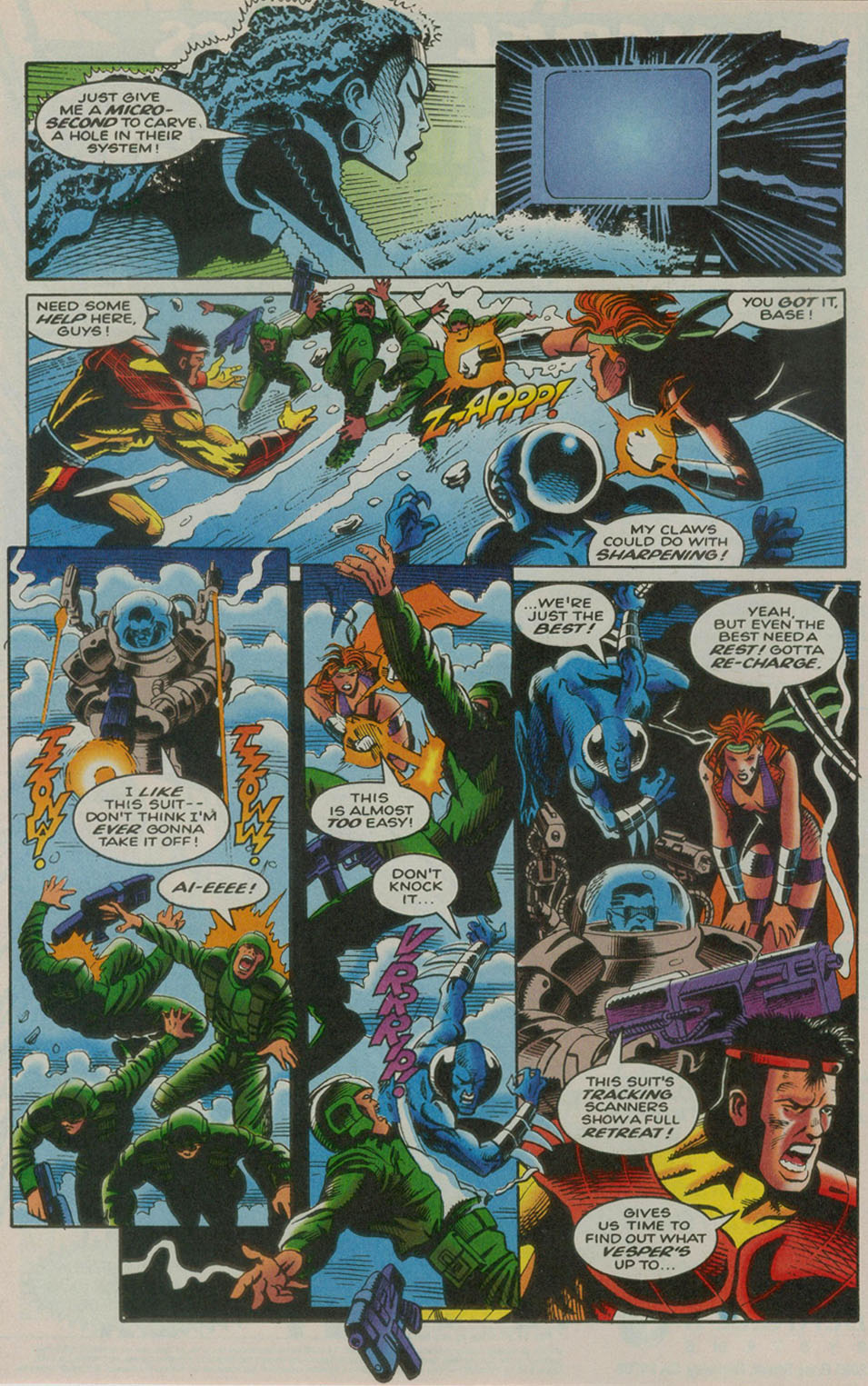 Read online Genetix comic -  Issue #6 - 6