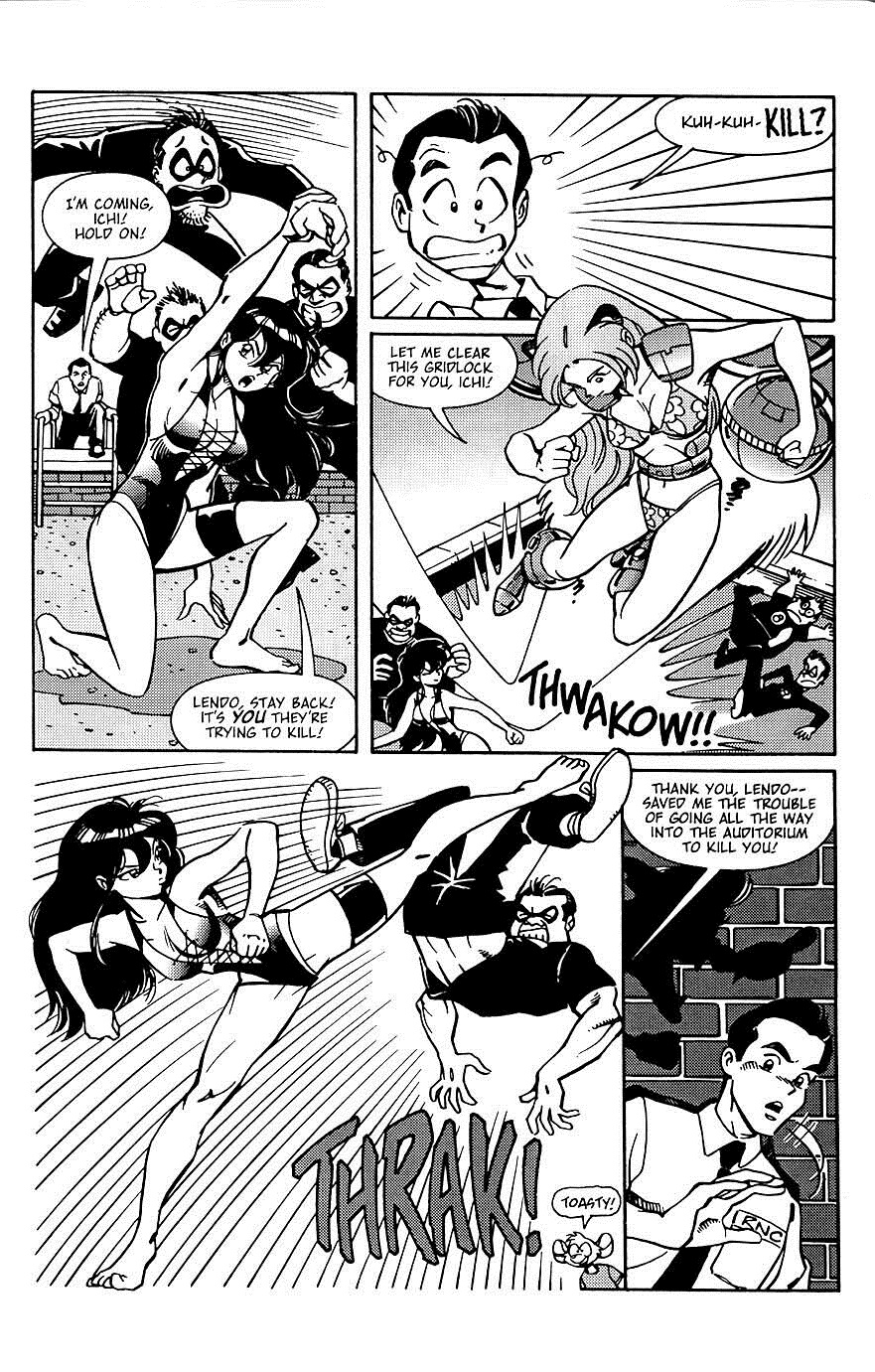 Read online Ninja High School (1986) comic -  Issue #52 - 16