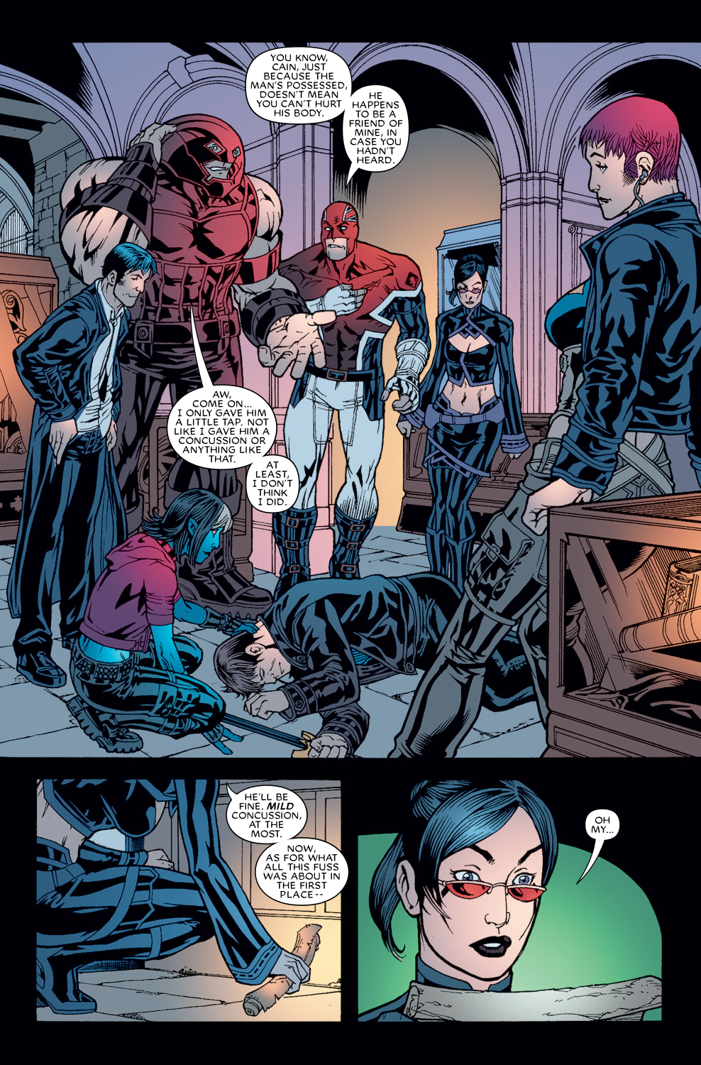 Read online New Excalibur comic -  Issue #10 - 22