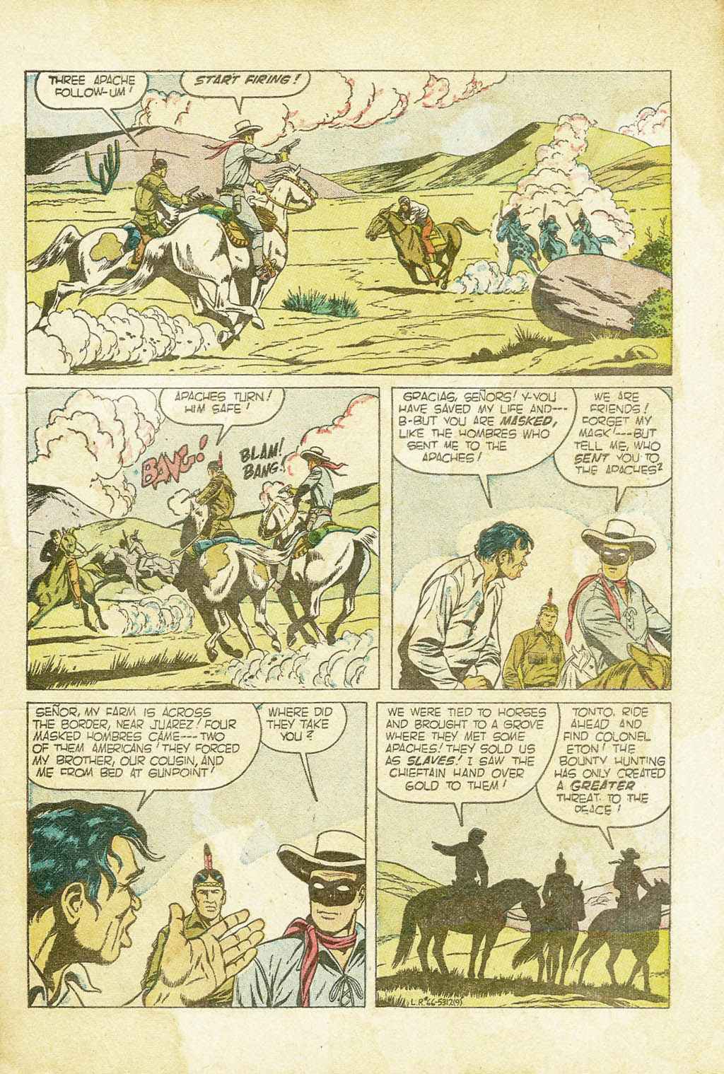 Read online The Lone Ranger (1948) comic -  Issue #66 - 11