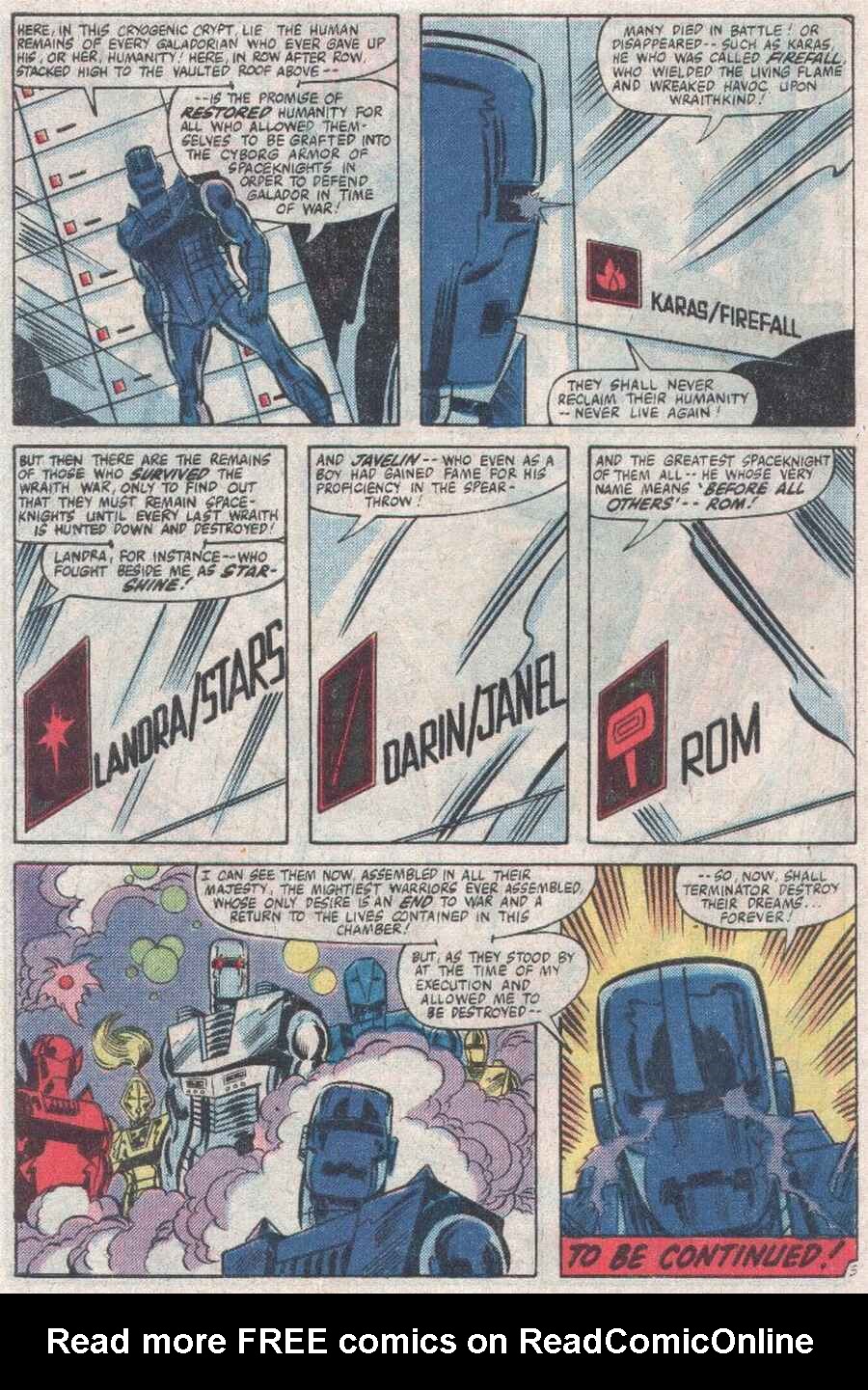 Read online ROM (1979) comic -  Issue #21 - 22