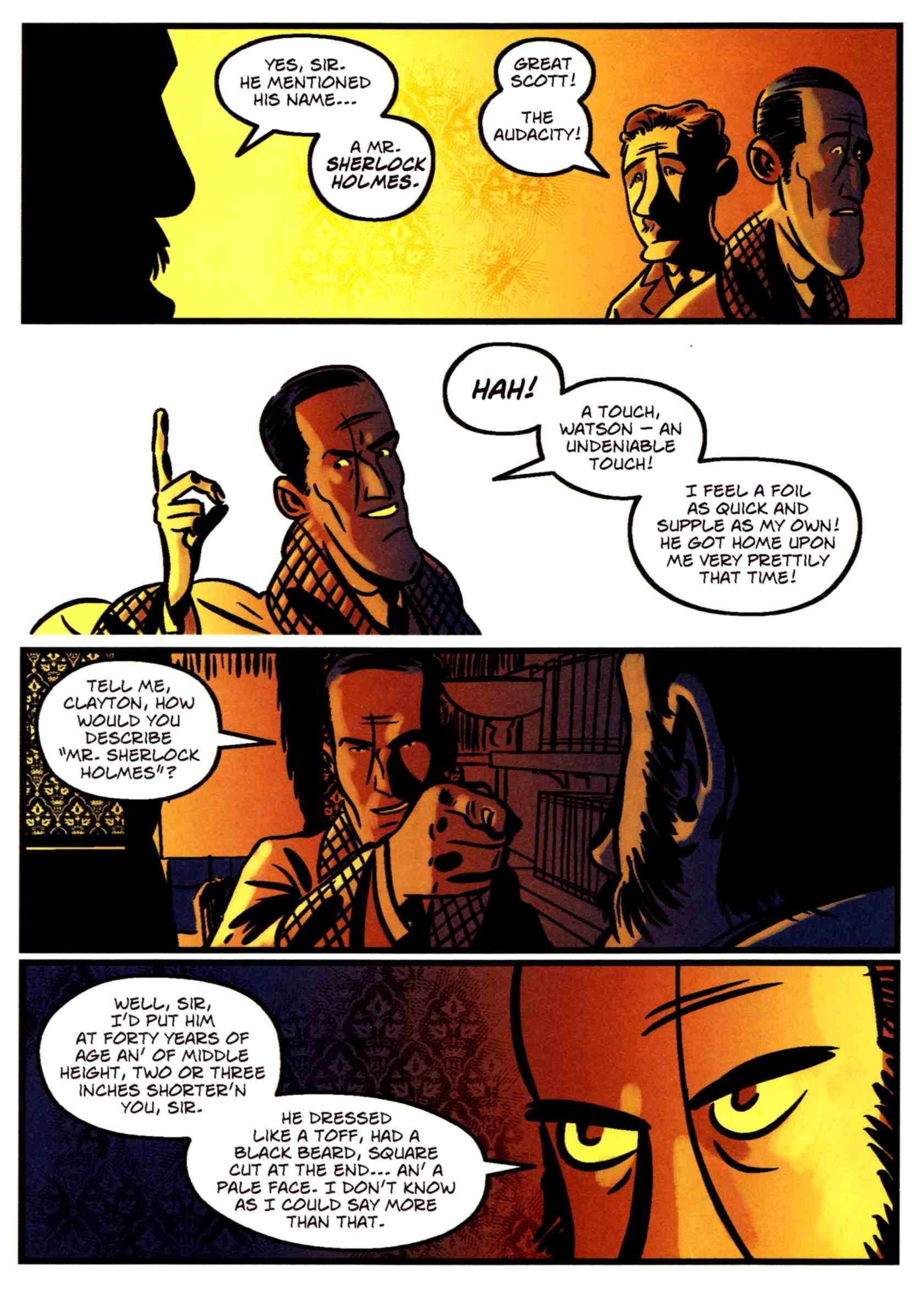 Read online The Hound of the Baskervilles (2009) comic -  Issue # TPB - 56