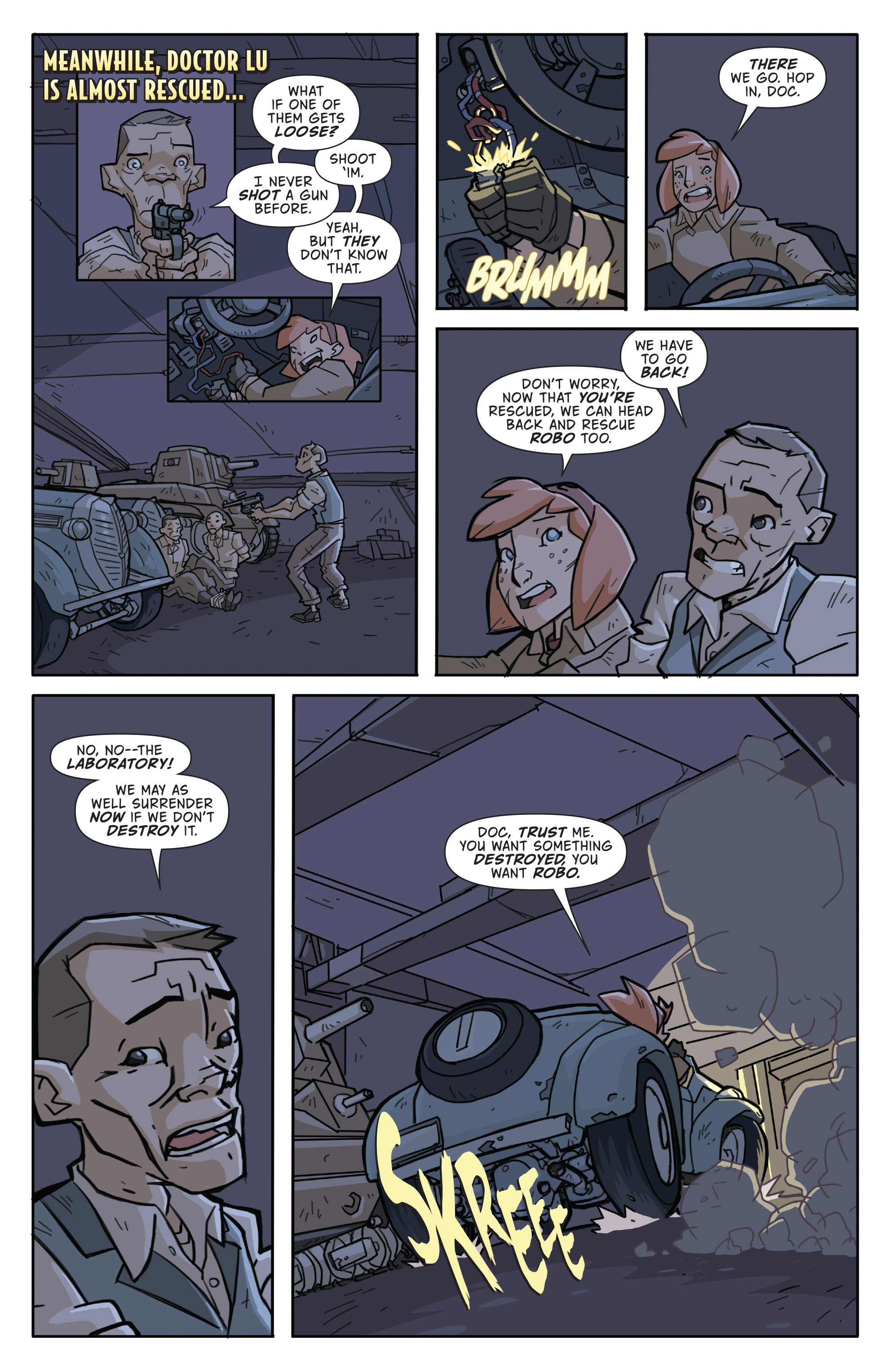 Read online Atomic Robo and the Temple of Od comic -  Issue #2 - 20