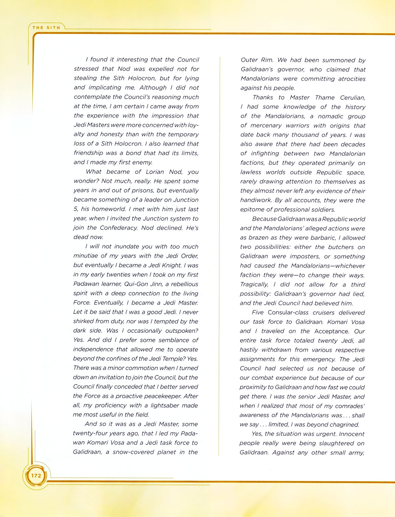 Read online Star Wars: Jedi vs. Sith - The Essential Guide To The Force comic -  Issue # TPB (Part 2) - 93