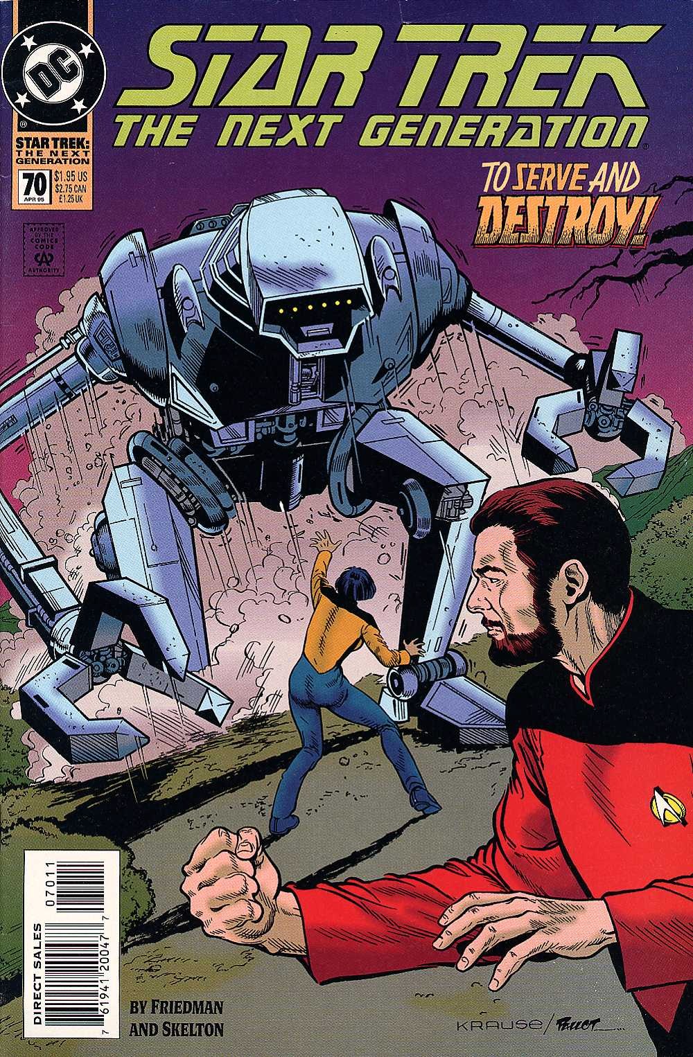 Star Trek: The Next Generation (1989) Issue #70 #79 - English 1