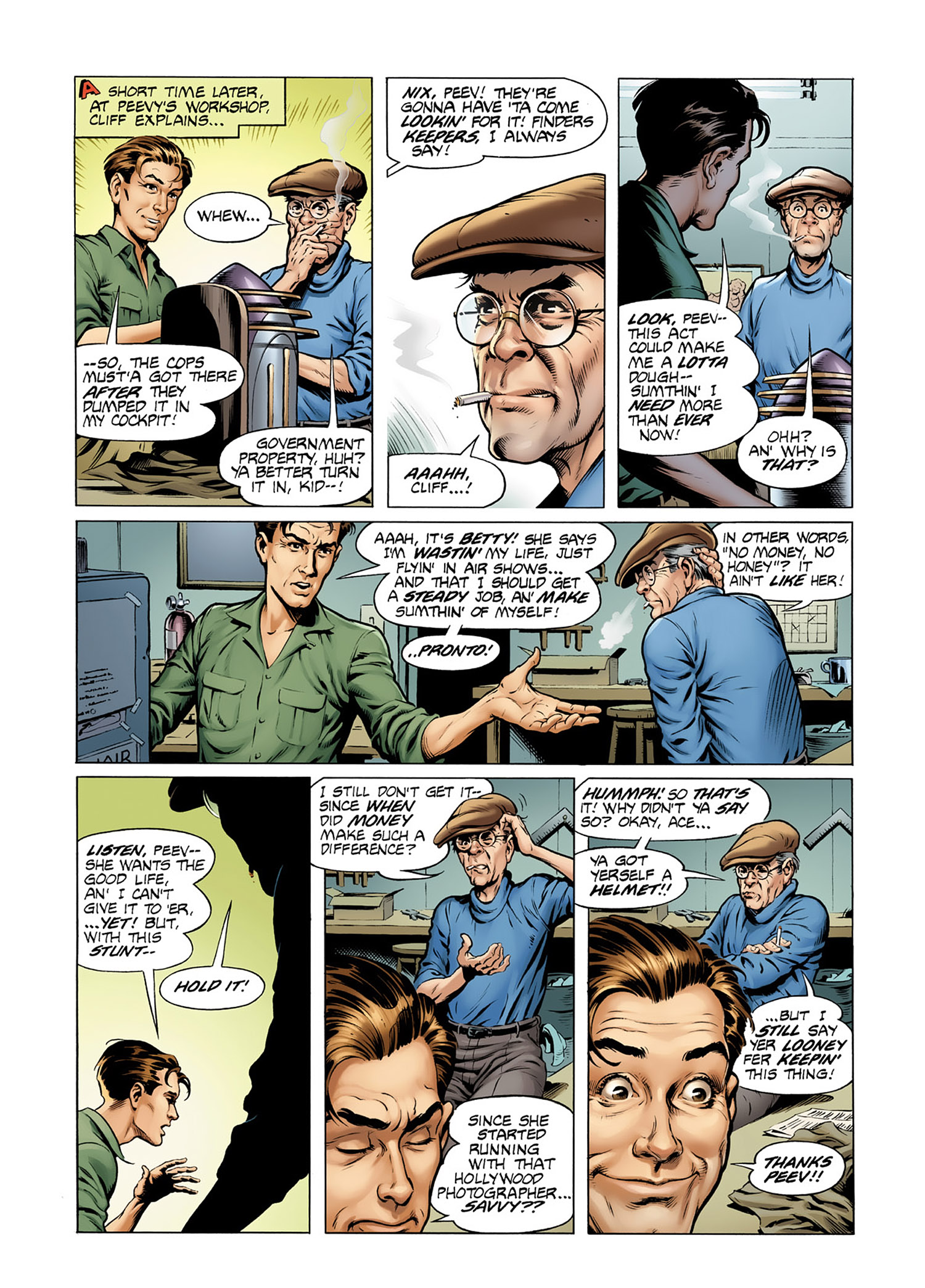 Read online The Rocketeer: The Complete Adventures comic -  Issue # TPB - 8