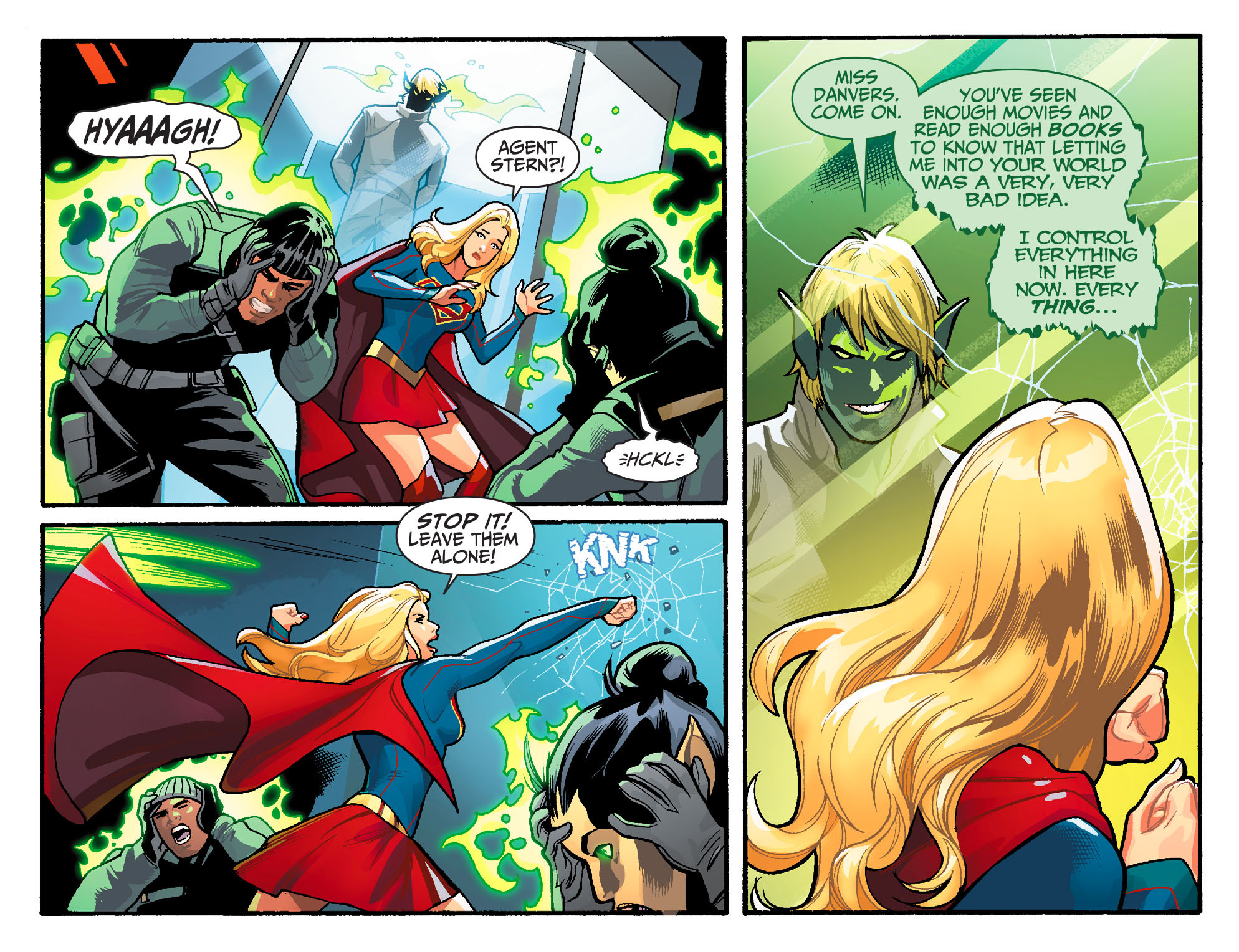 Read online Adventures of Supergirl comic -  Issue #6 - 9