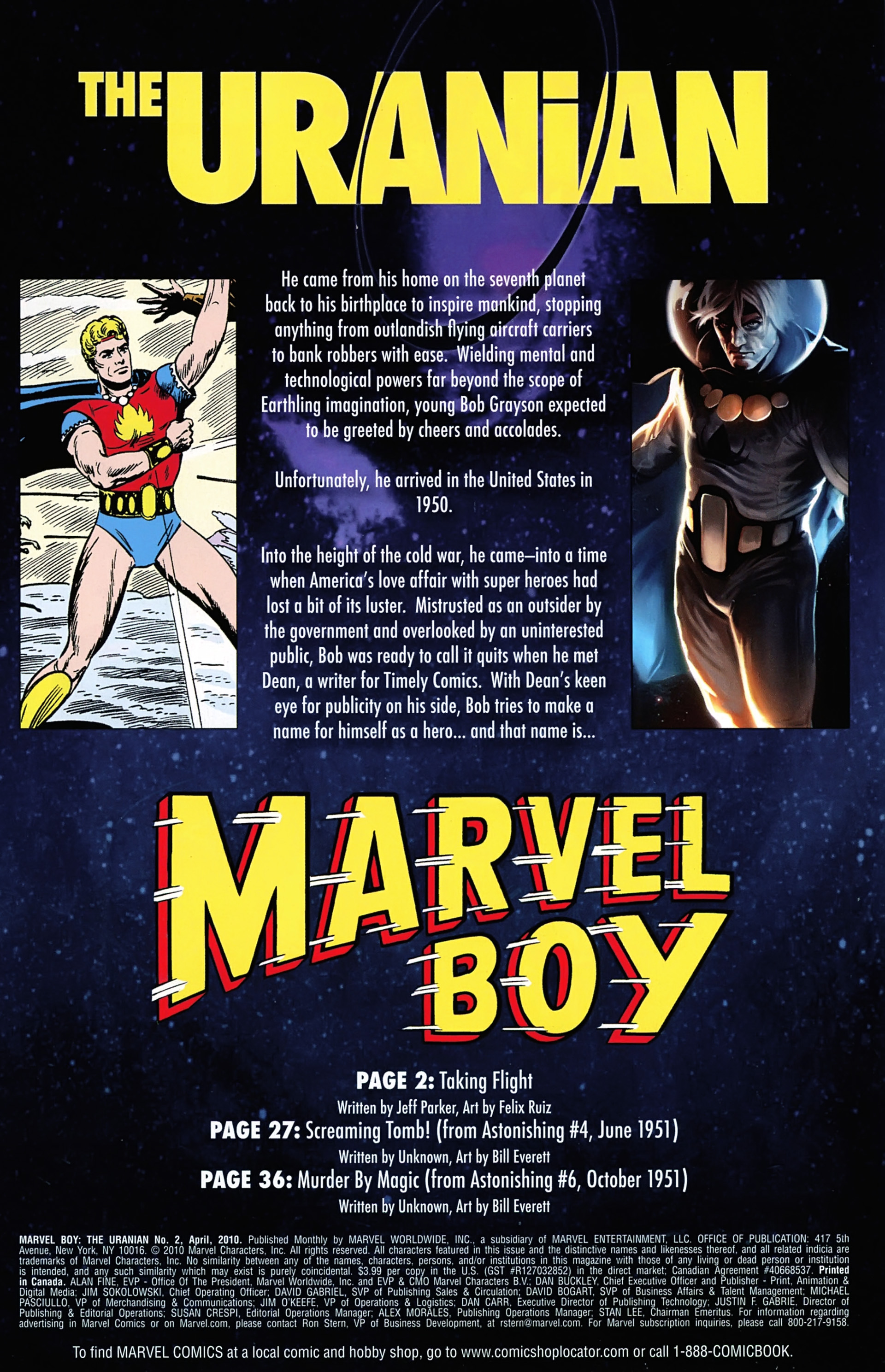 Read online Marvel Boy: The Uranian comic -  Issue #2 - 2