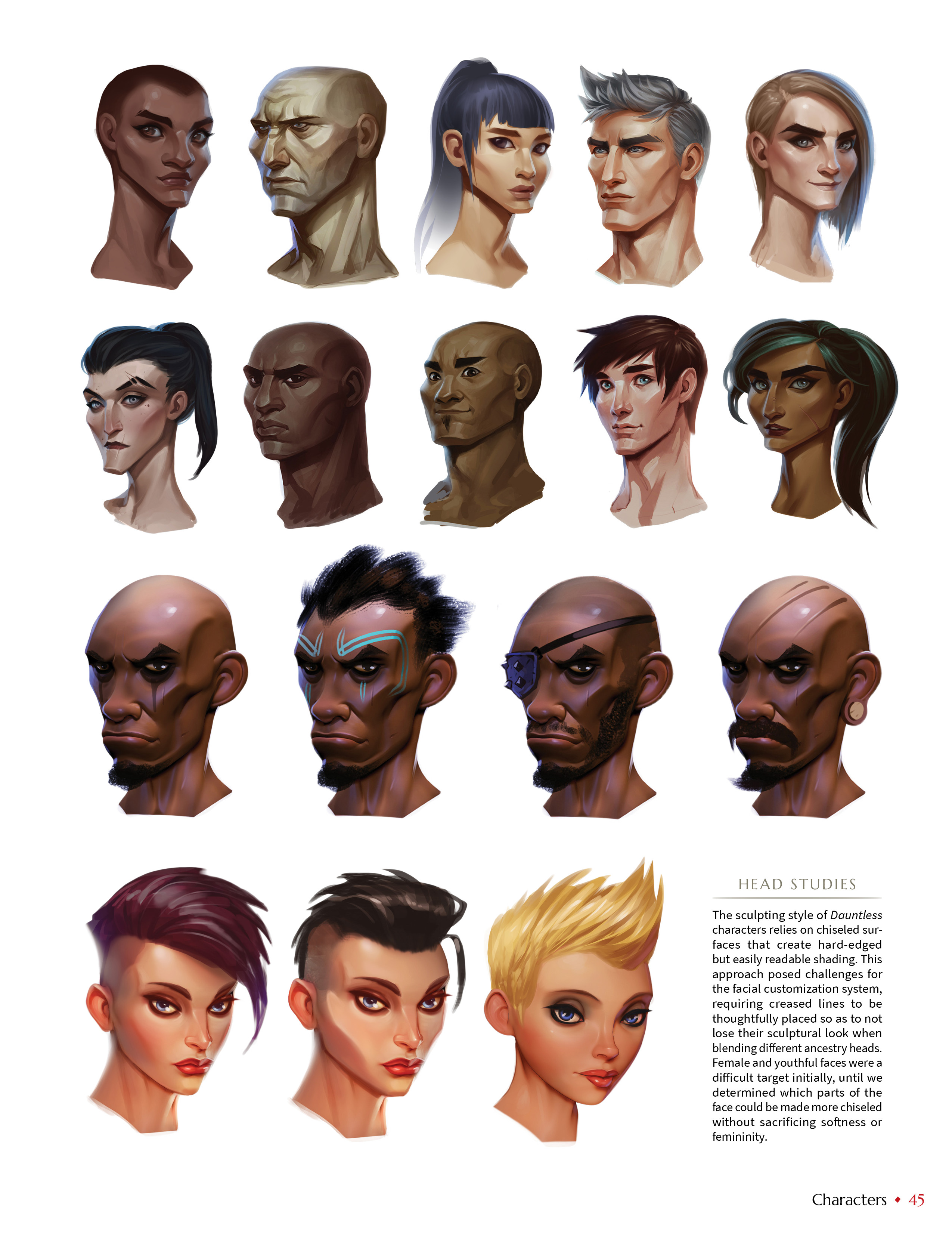 Read online The Art of Dauntless comic -  Issue # TPB - 39