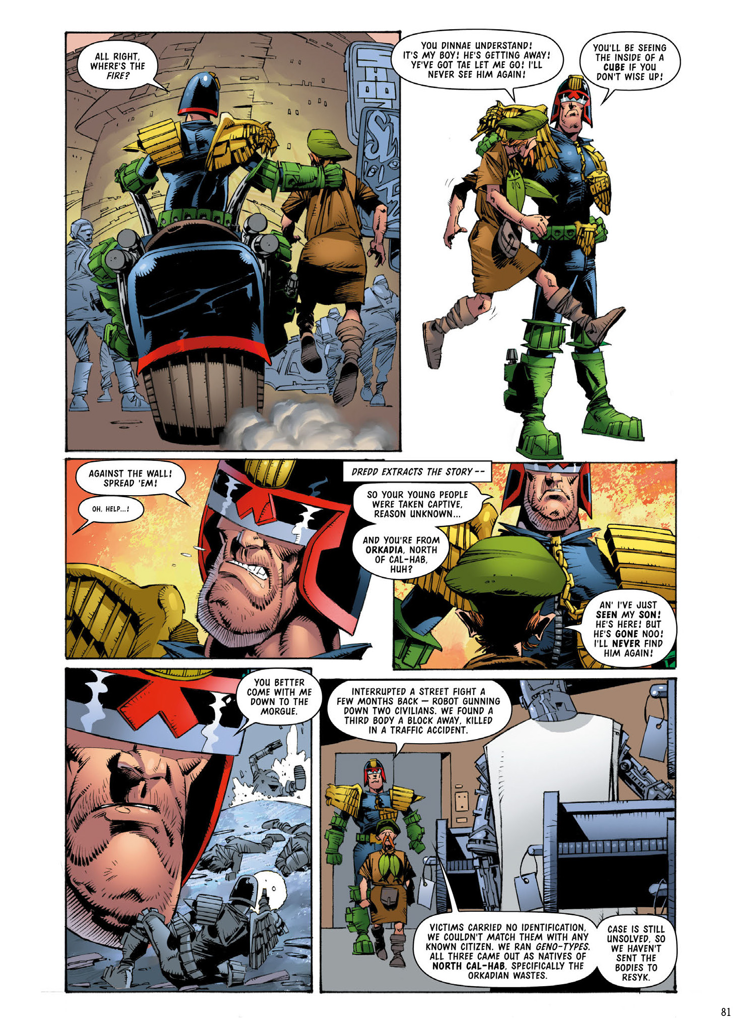 Read online Judge Dredd: The Complete Case Files comic -  Issue # TPB 33 (Part 1) - 83