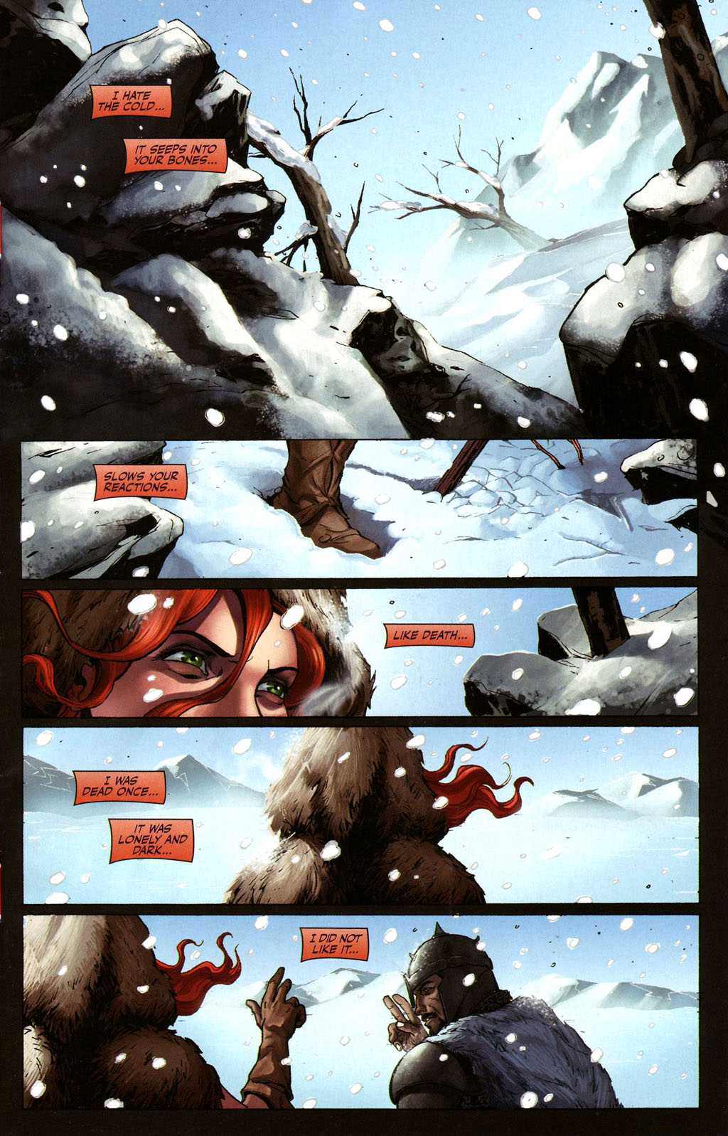 Read online Savage Red Sonja: Queen of the Frozen Wastes comic -  Issue #1 - 3