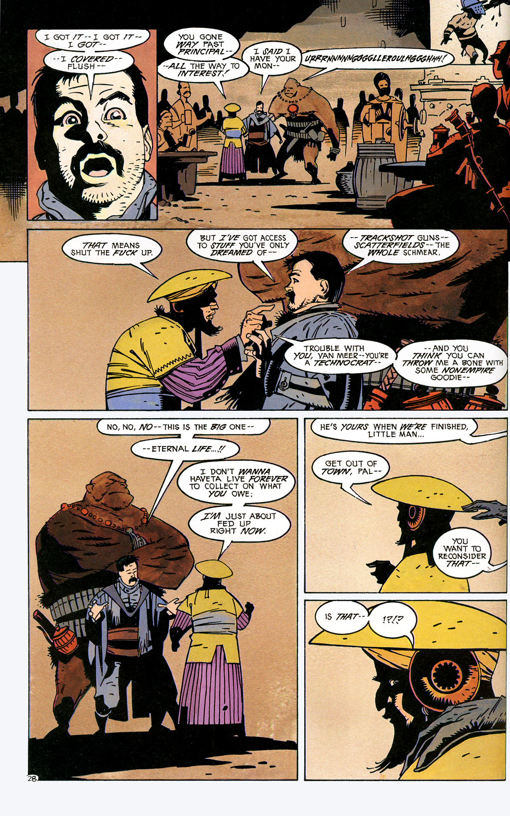 Read online Ironwolf -- Fires of the Revolution comic -  Issue # TPB - 32