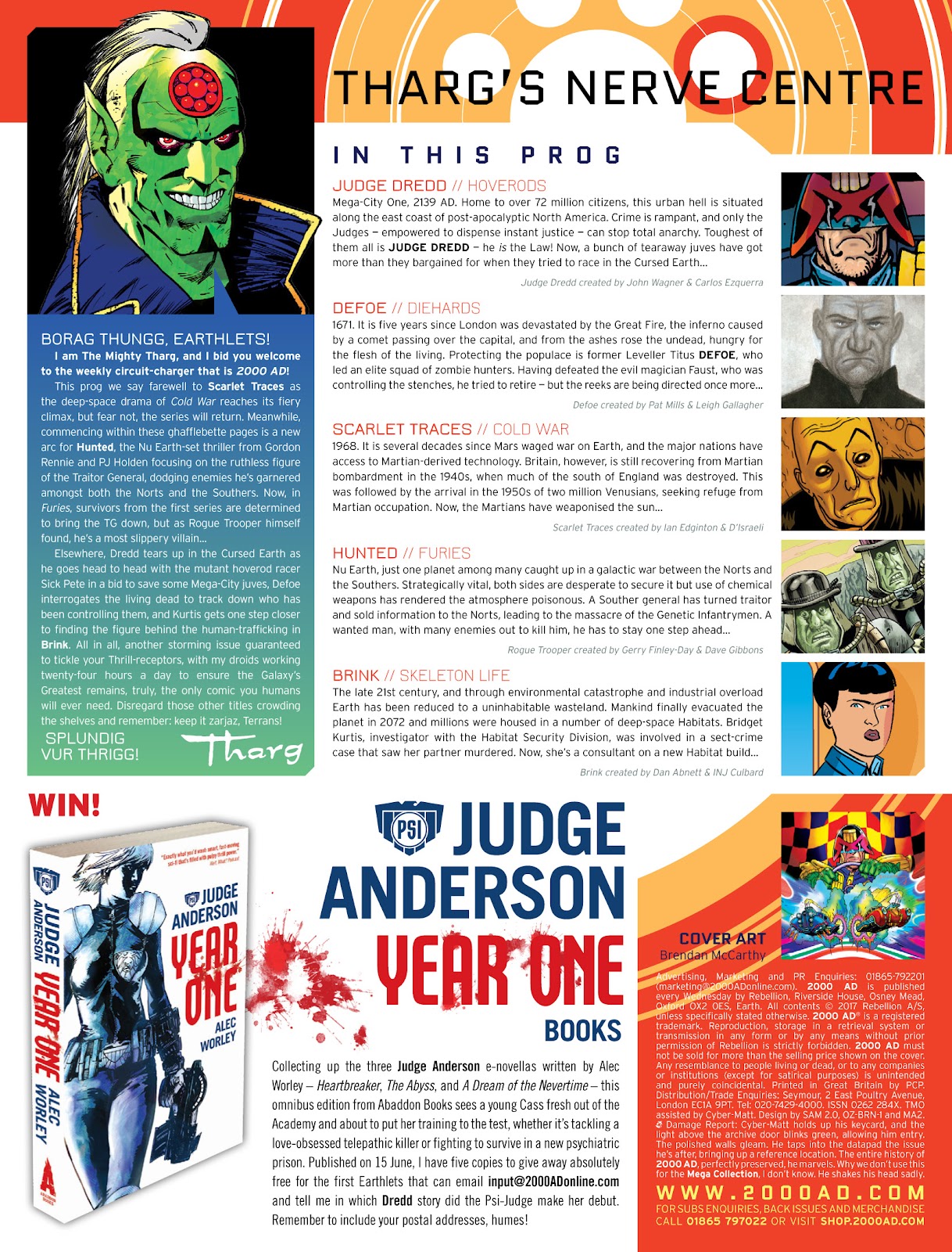 2000 AD issue 2034 - Page 2