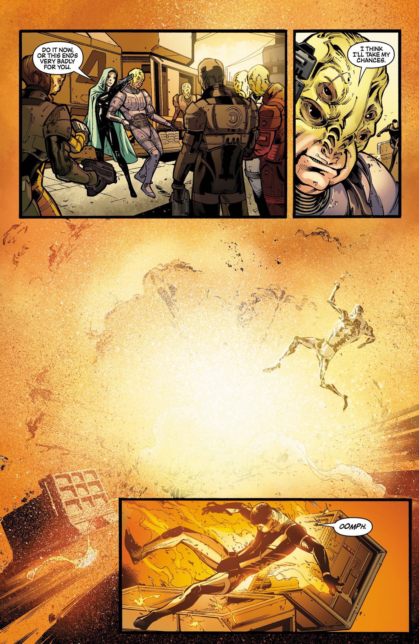 Read online Mass Effect: Foundation comic -  Issue #5 - 22