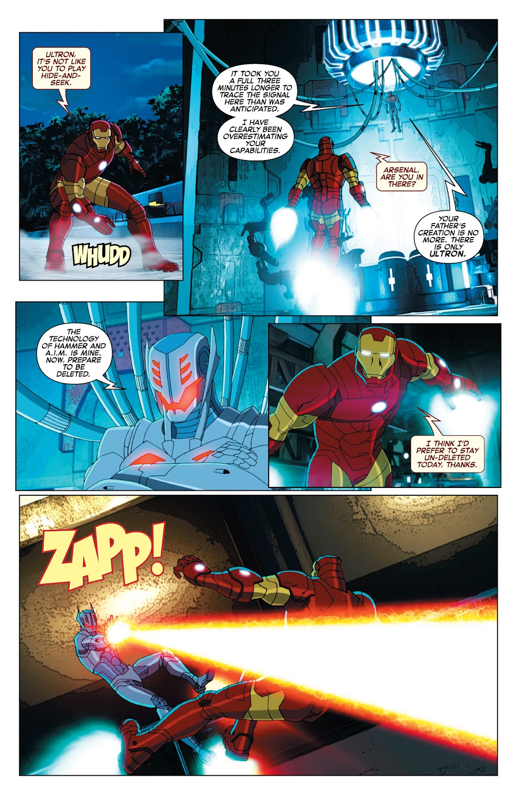 Marvel Universe Avengers Assemble: Civil War issue 1 - Page 14