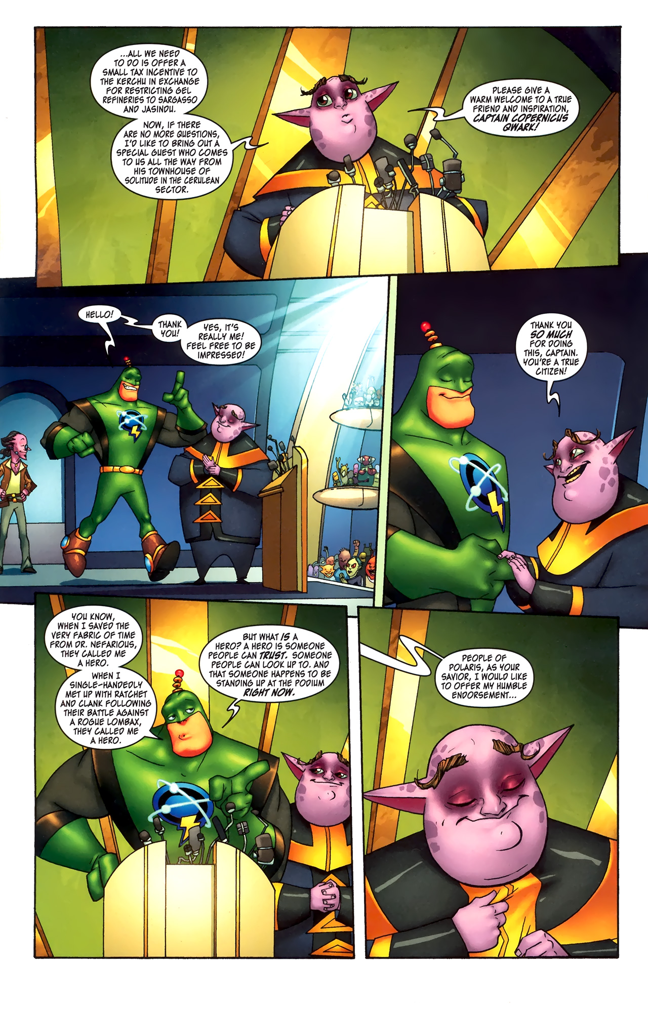 Read online Ratchet & Clank comic -  Issue #3 - 13