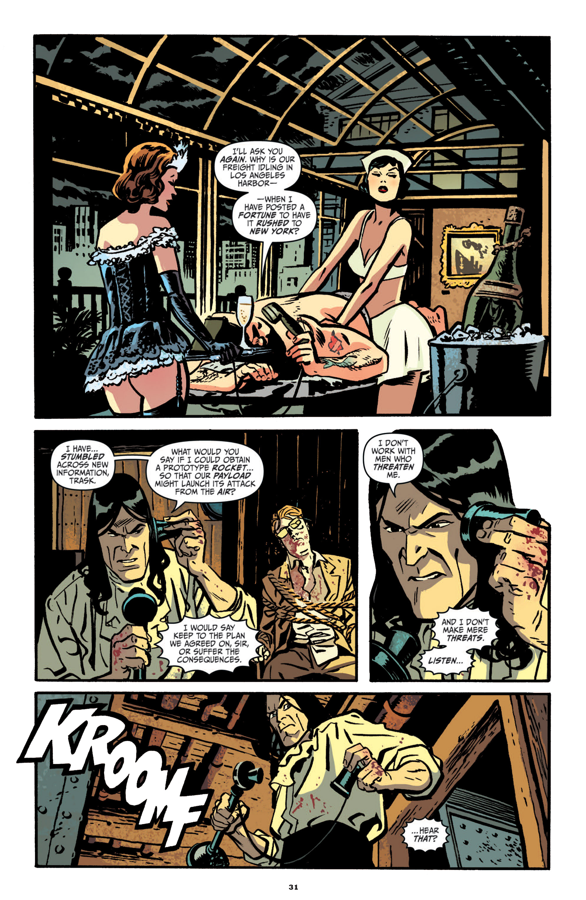 Read online The Rocketeer: Cargo of Doom comic -  Issue # TPB - 30