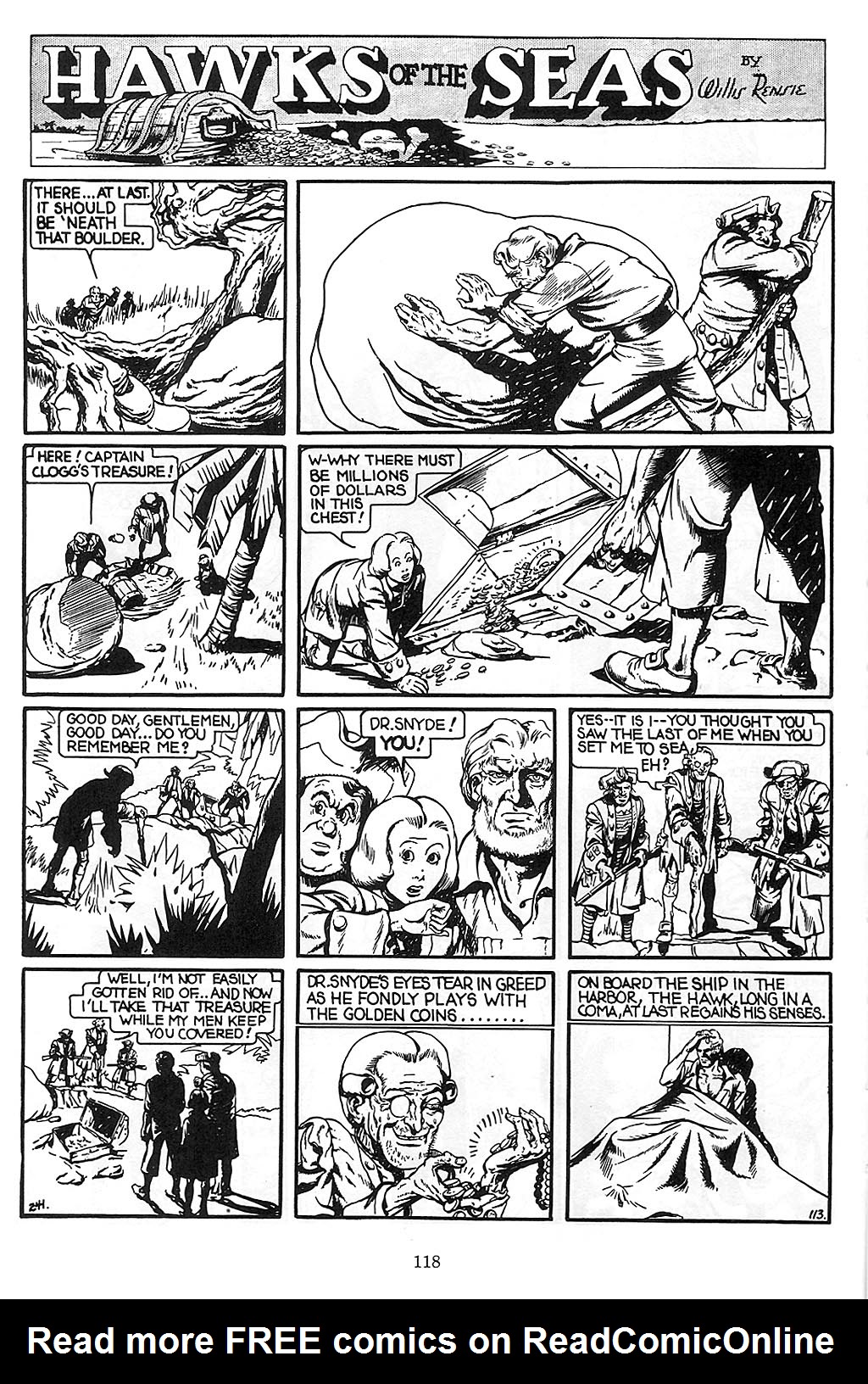 Read online Will Eisner's Hawks of the Seas comic -  Issue # TPB - 119