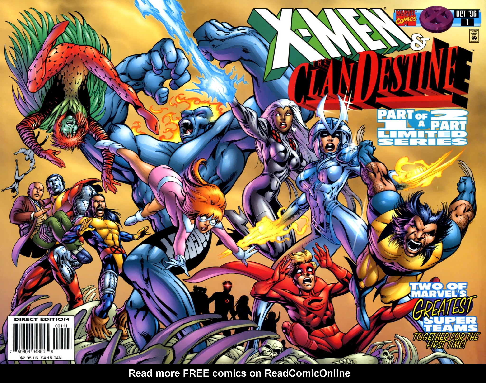 Read online X-Men: Clan Destine comic -  Issue #1 - 1
