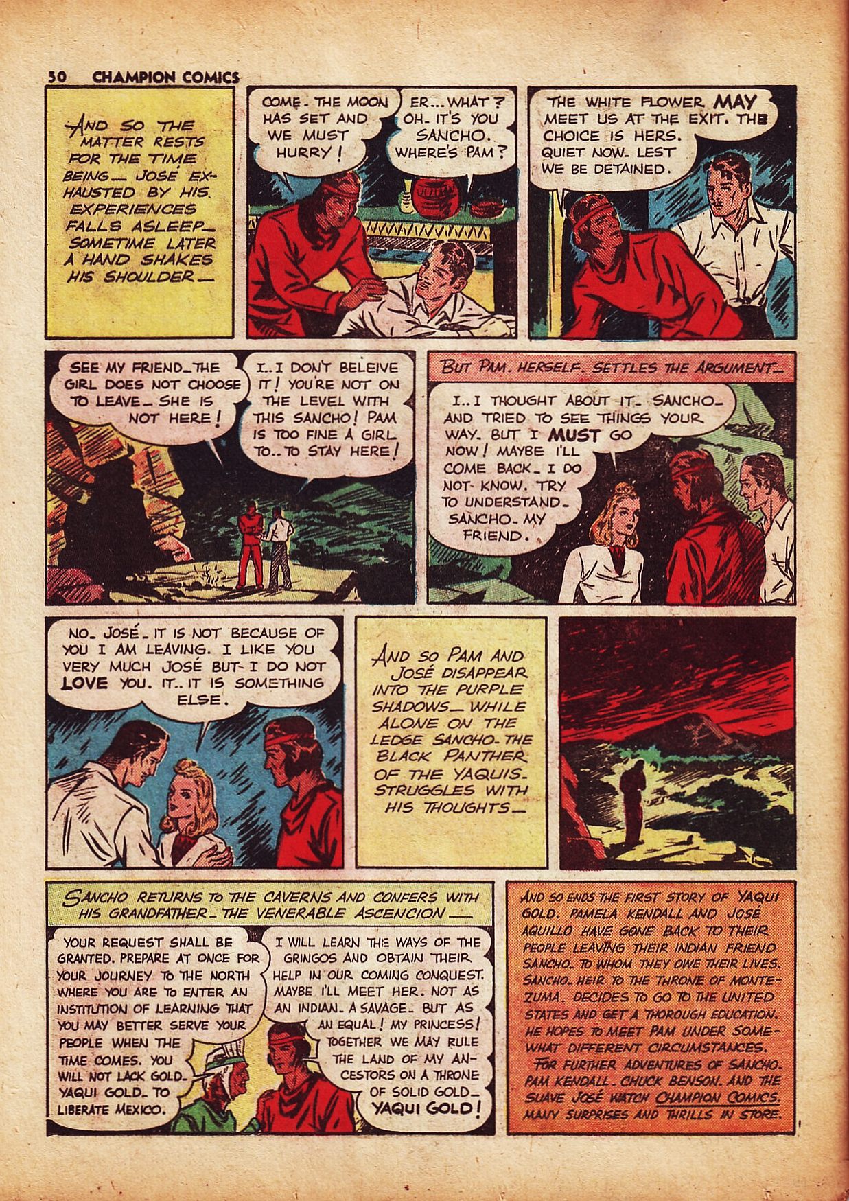 Read online Champion Comics comic -  Issue #5 - 52