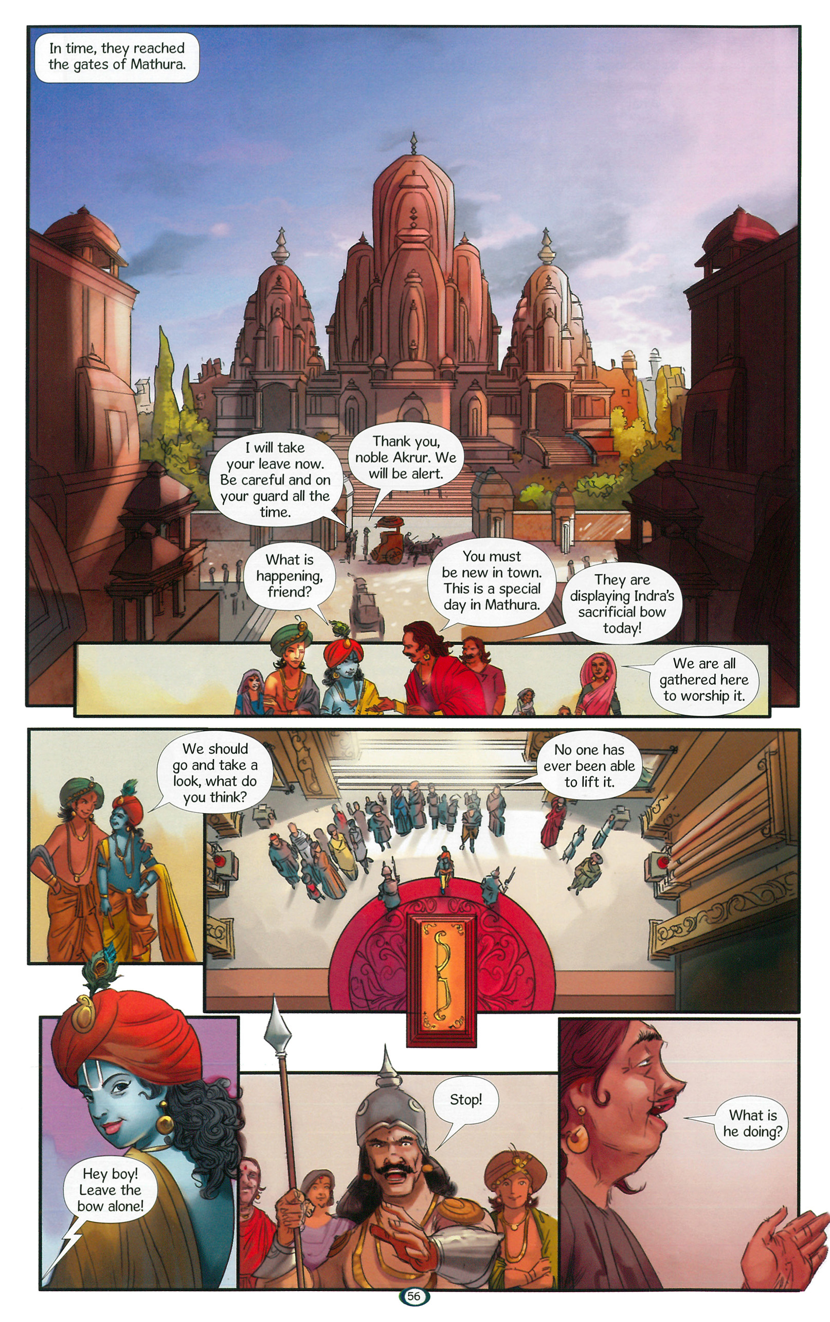 Read online Krishna: Defender of Dharma comic -  Issue # TPB (Part 1) - 58