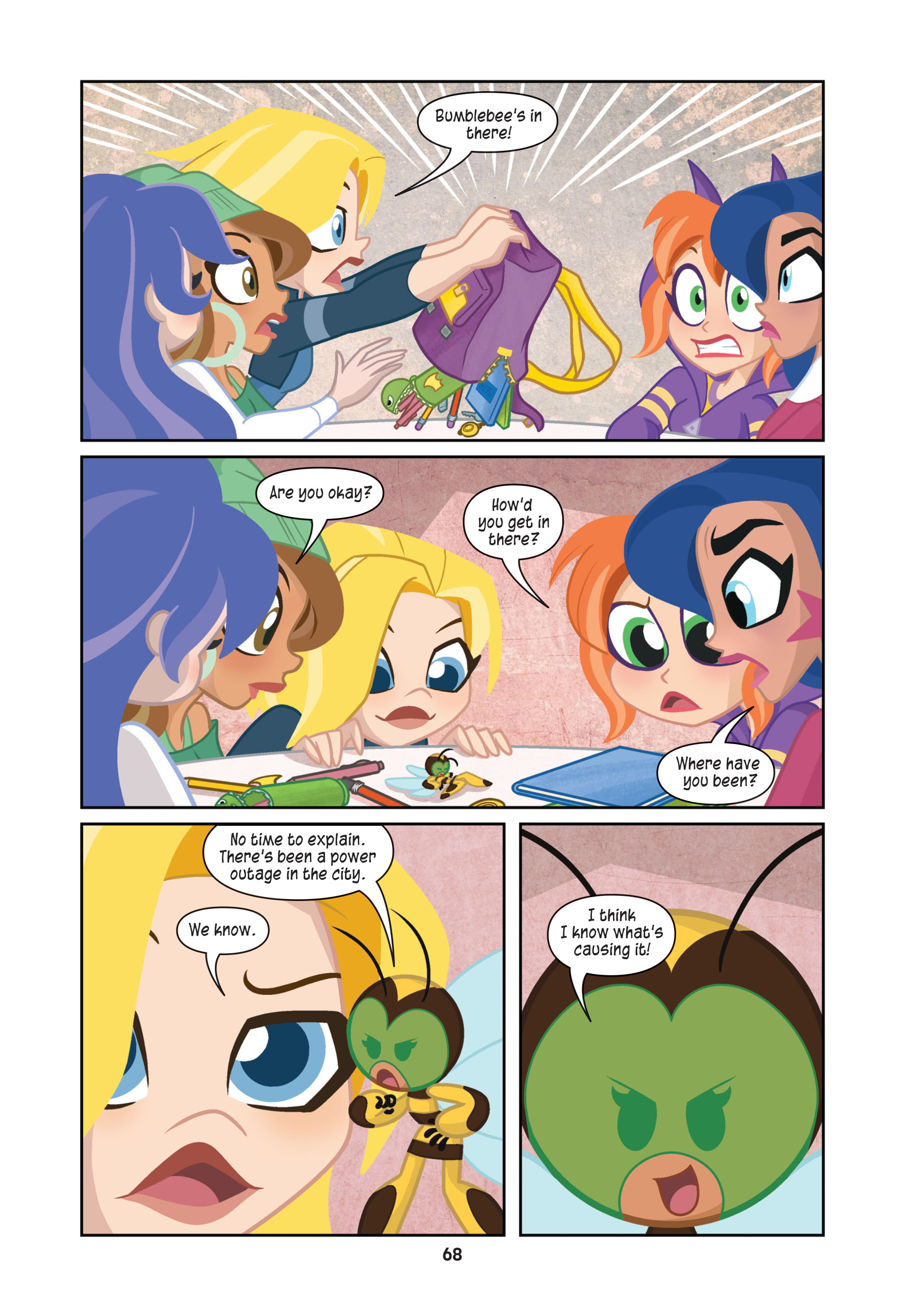 Read online DC Super Hero Girls: Powerless comic -  Issue # TPB - 67
