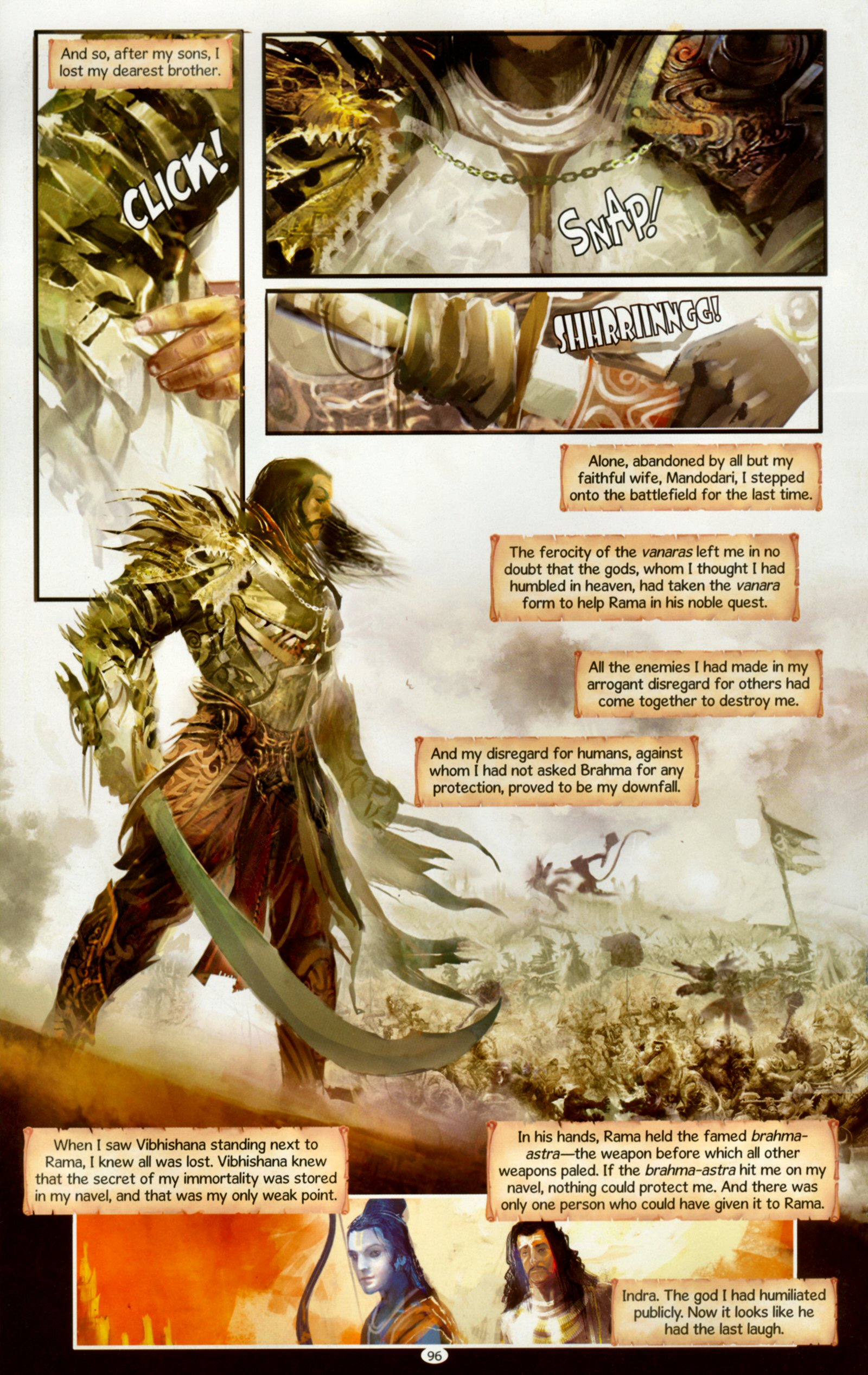 Read online Ravana: Roar of the Demon King comic -  Issue # Full - 98