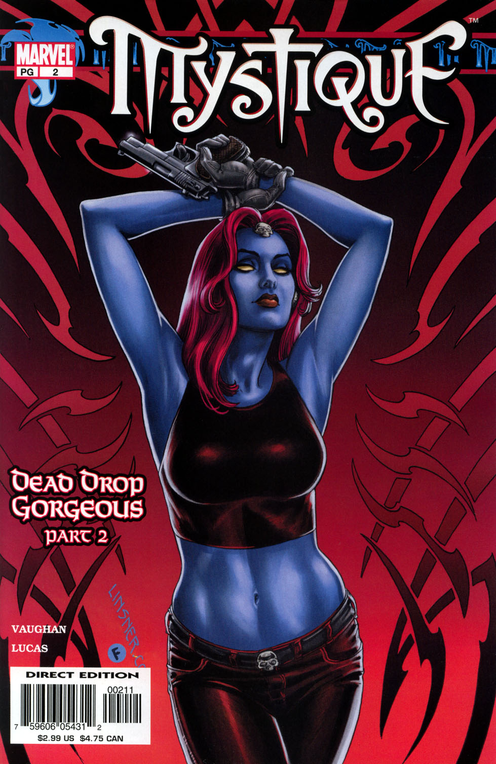 Read online Mystique comic -  Issue #2 - 1