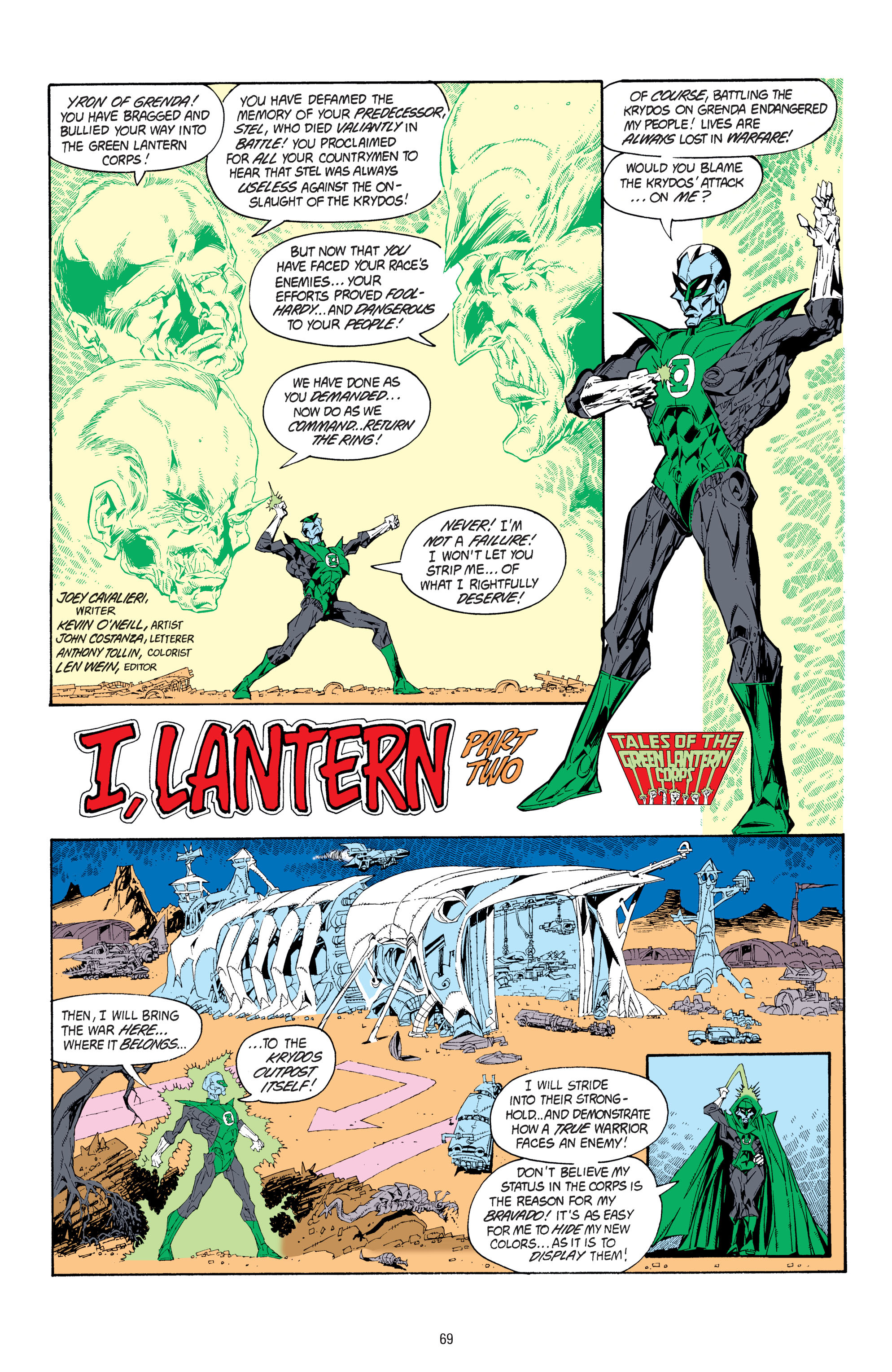 Read online Tales of the Green Lantern Corps comic -  Issue # _TPB 2 - 68