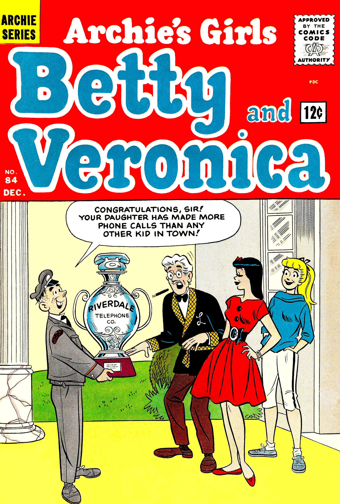 Read online Archie's Girls Betty and Veronica comic -  Issue #84 - 1