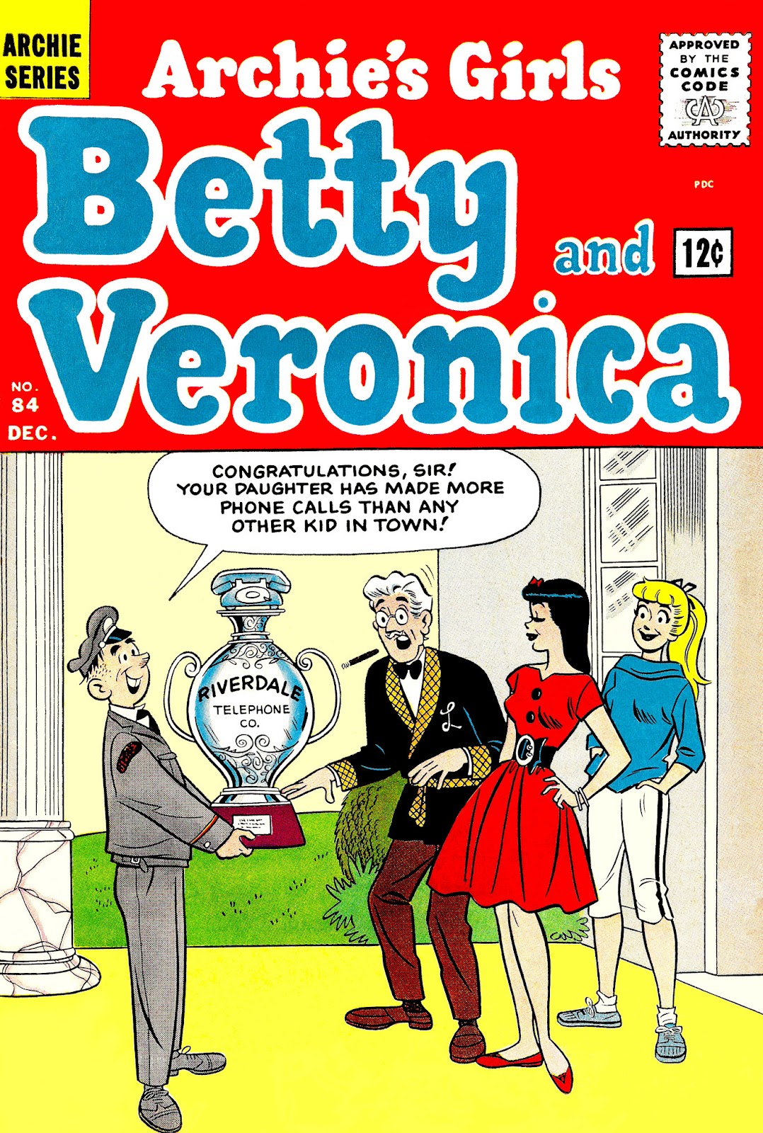 Archie's Girls Betty and Veronica 84 Page 1