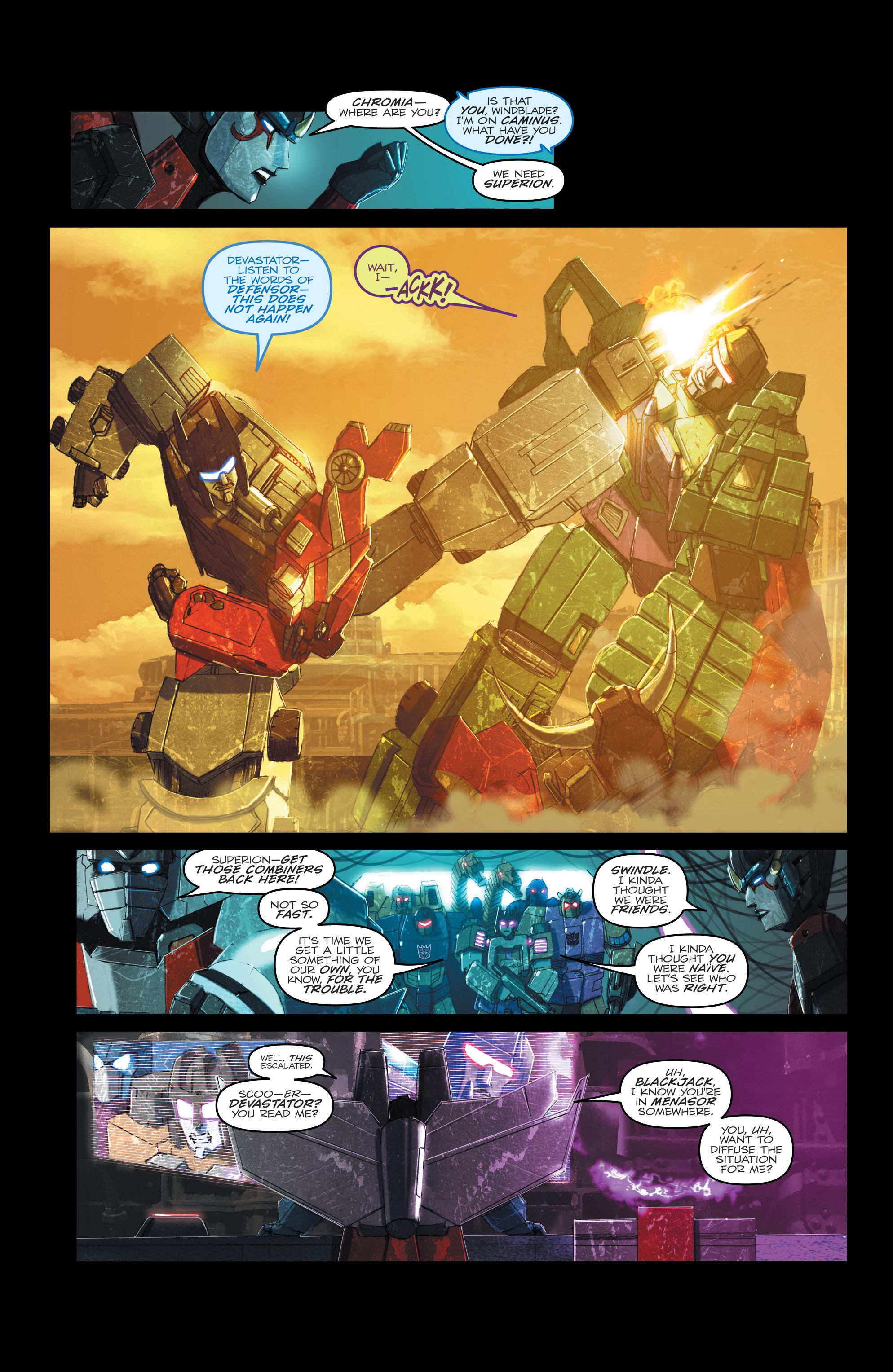 Read online Transformers: Combiner Wars comic -  Issue # TPB - 118