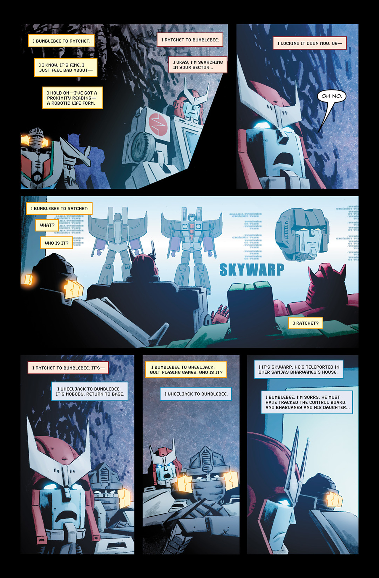 Read online The Transformers: Bumblebee comic -  Issue #4 - 5