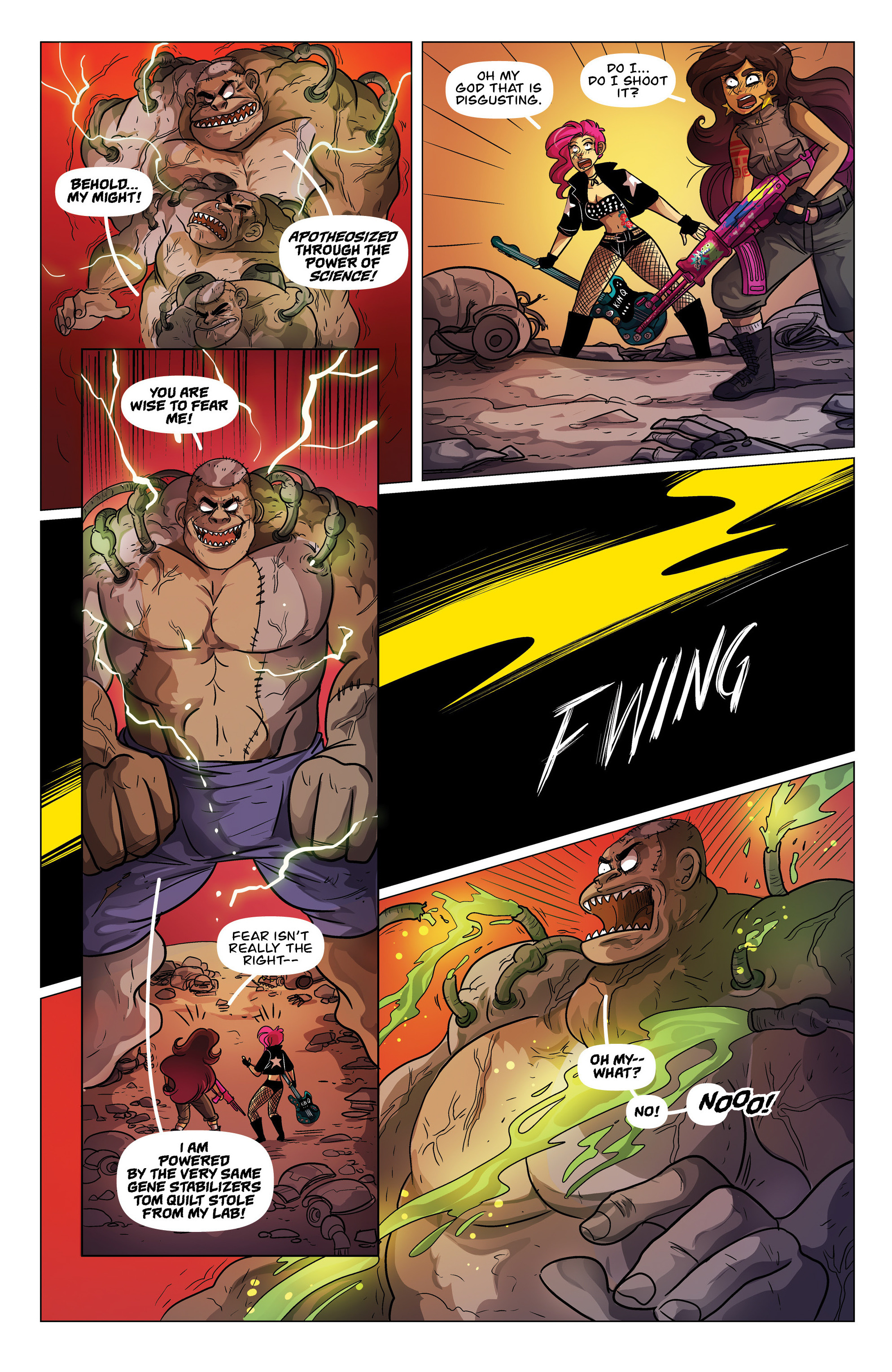 Read online Kim & Kim comic -  Issue #4 - 21