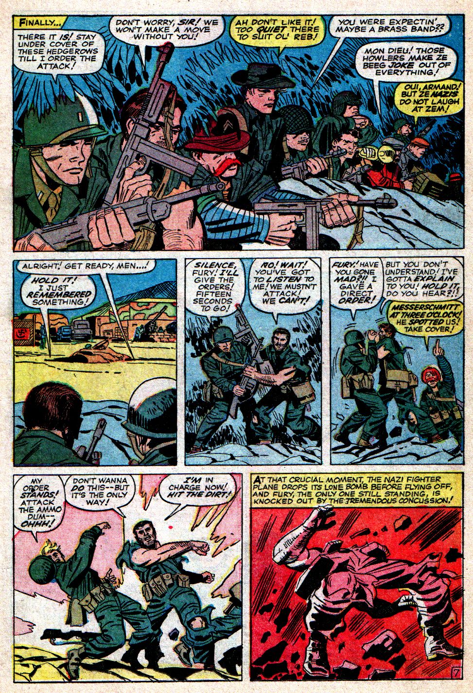 Read online Sgt. Fury comic -  Issue #7 - 11