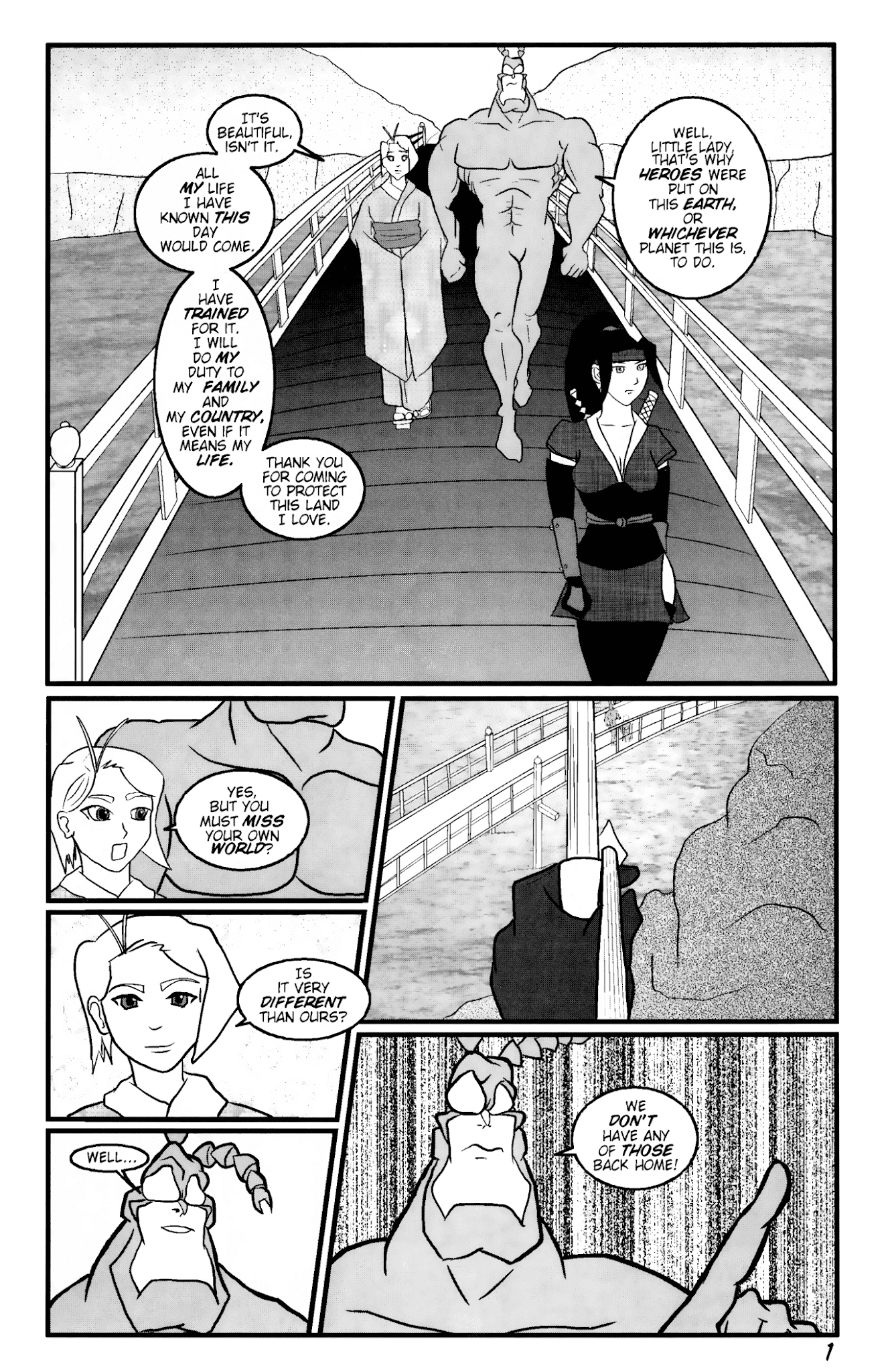 Read online The Mangalicious Tick: Rise of the Setting Sun comic -  Issue #2 - 3