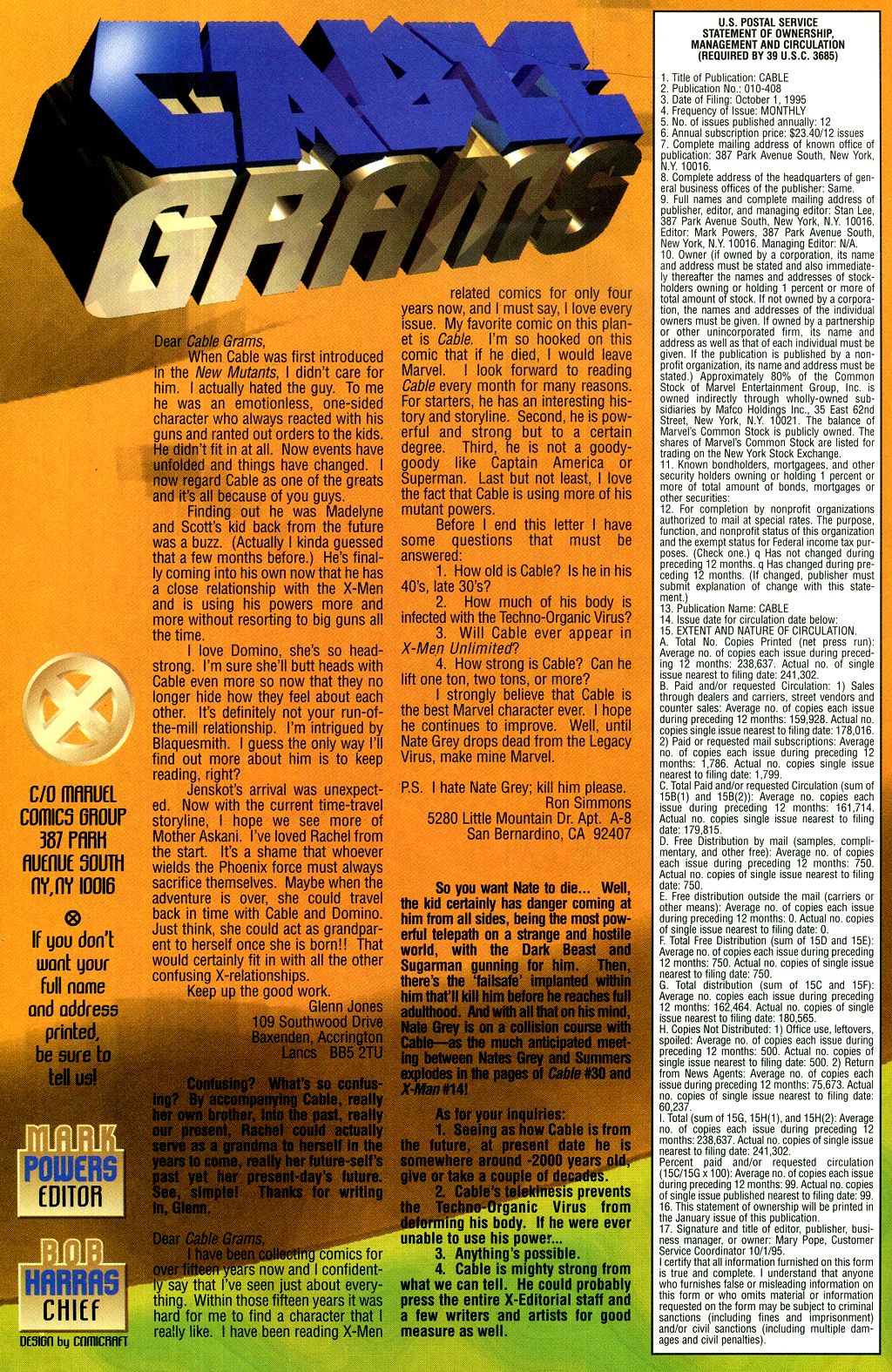 Read online Cable (1993) comic -  Issue #27 - 22