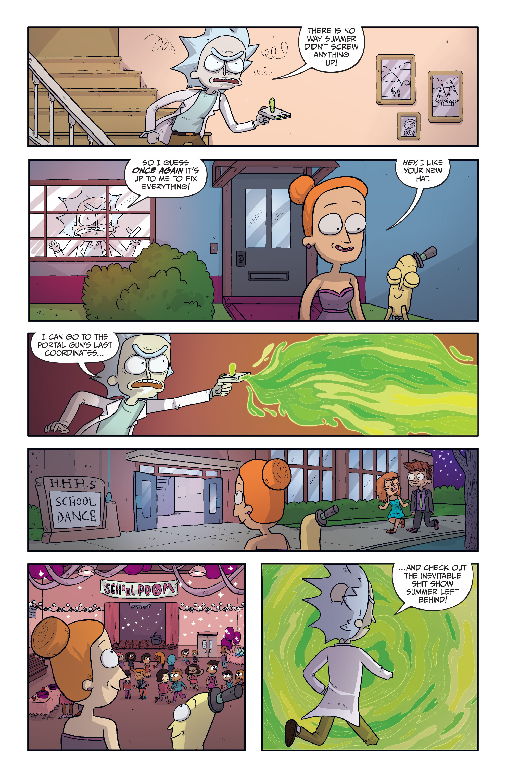 Read online Rick and Morty: Lil' Poopy Superstar comic -  Issue #5 - 6