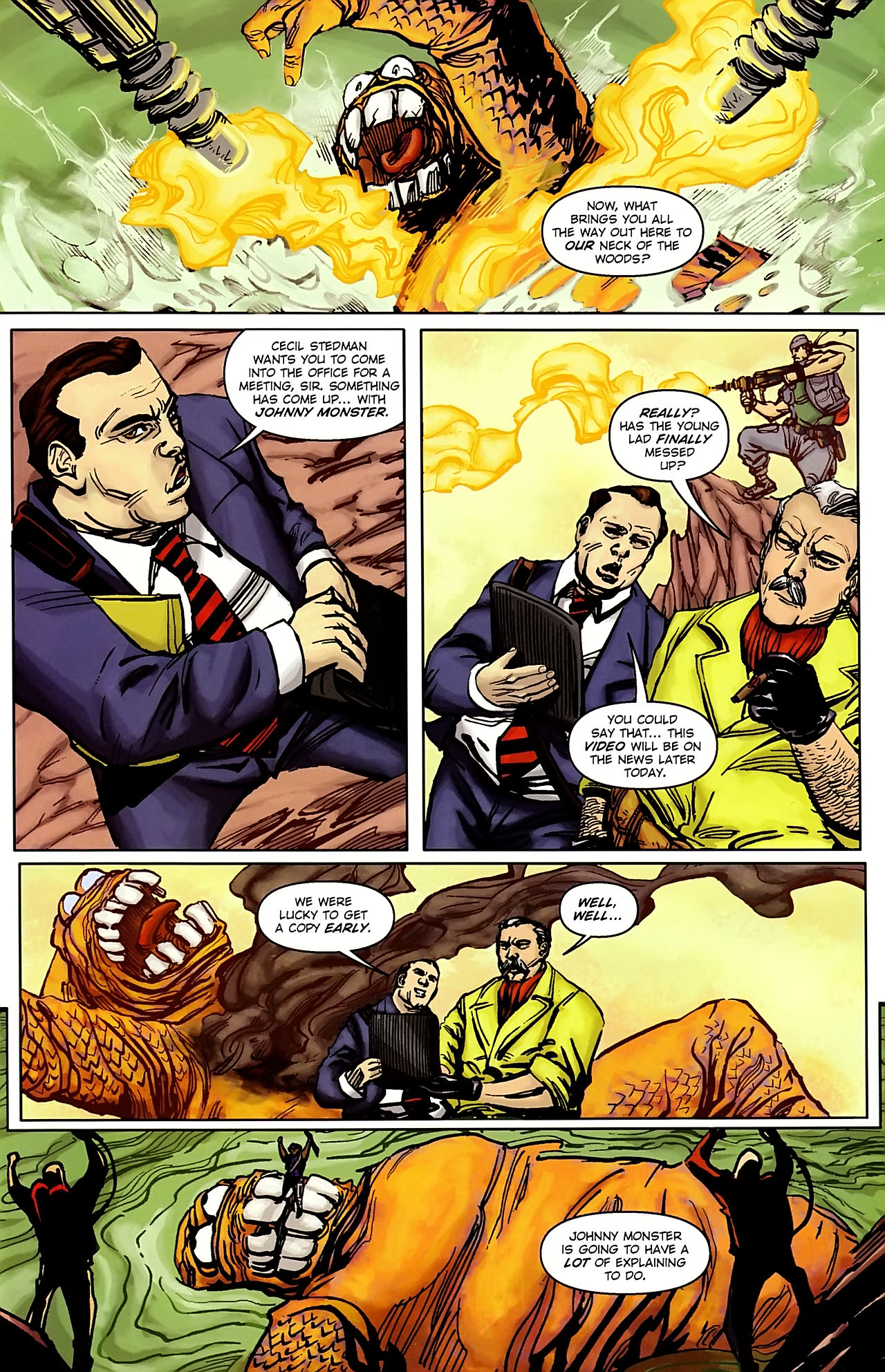 Read online Johnny Monster comic -  Issue #2 - 4