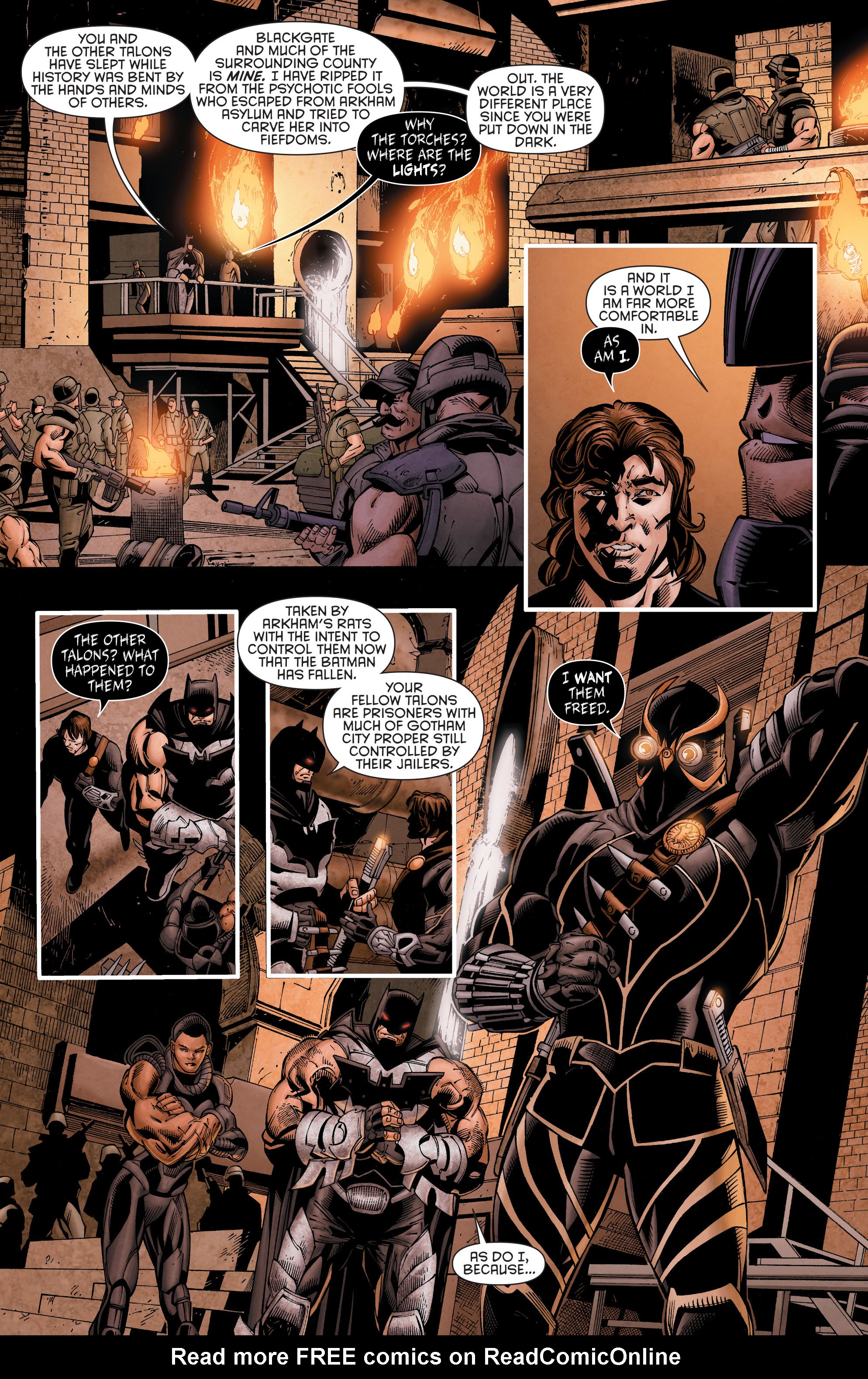 Read online Forever Evil: Arkham War comic -  Issue #4 - 4