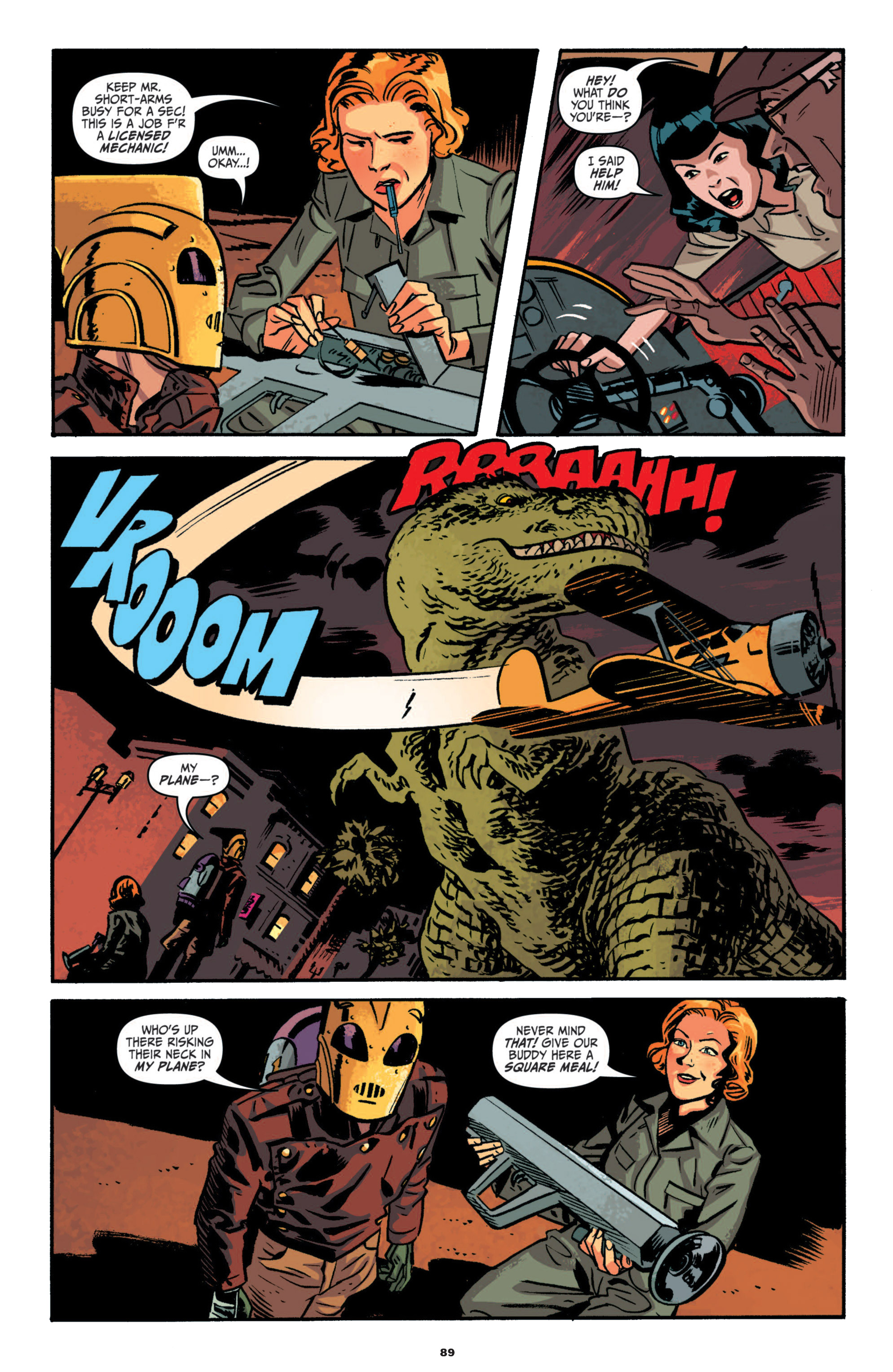 Read online The Rocketeer: Cargo of Doom comic -  Issue # TPB - 85