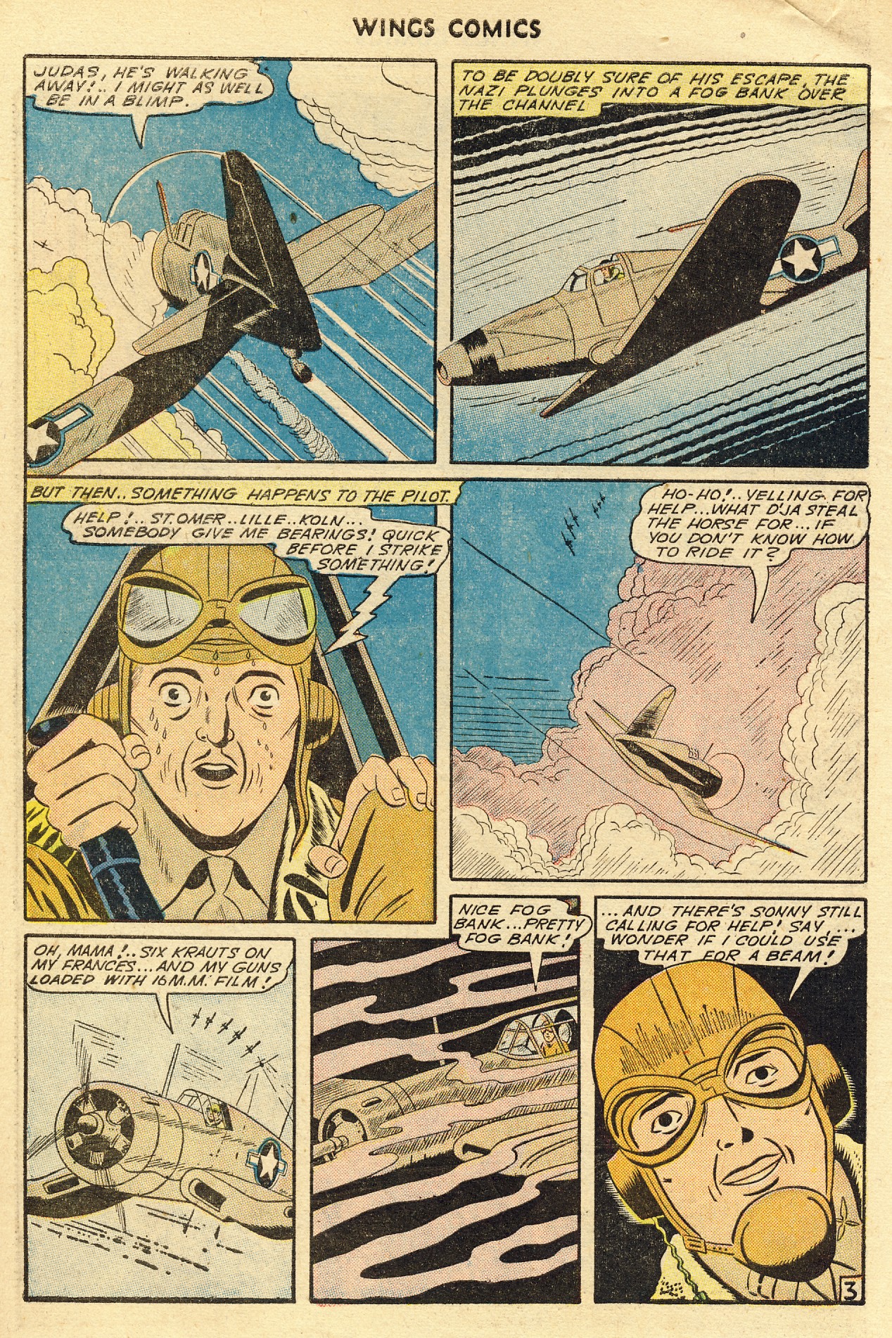 Read online Wings Comics comic -  Issue #49 - 46