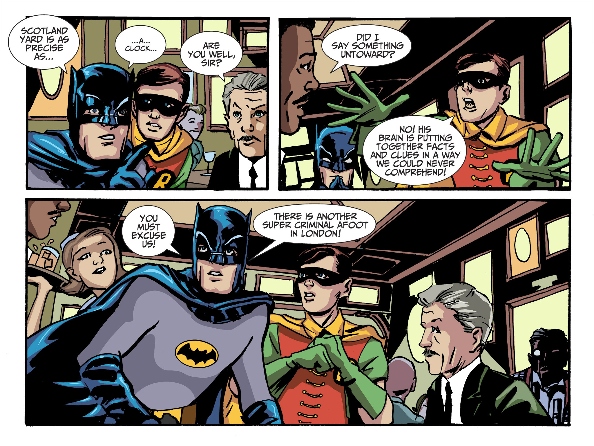 Read online Batman '66 [I] comic -  Issue #12 - 13