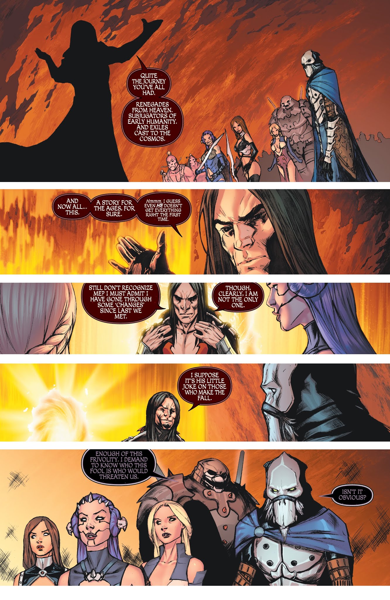 Read online Dissension: War Eternal comic -  Issue #3 - 13