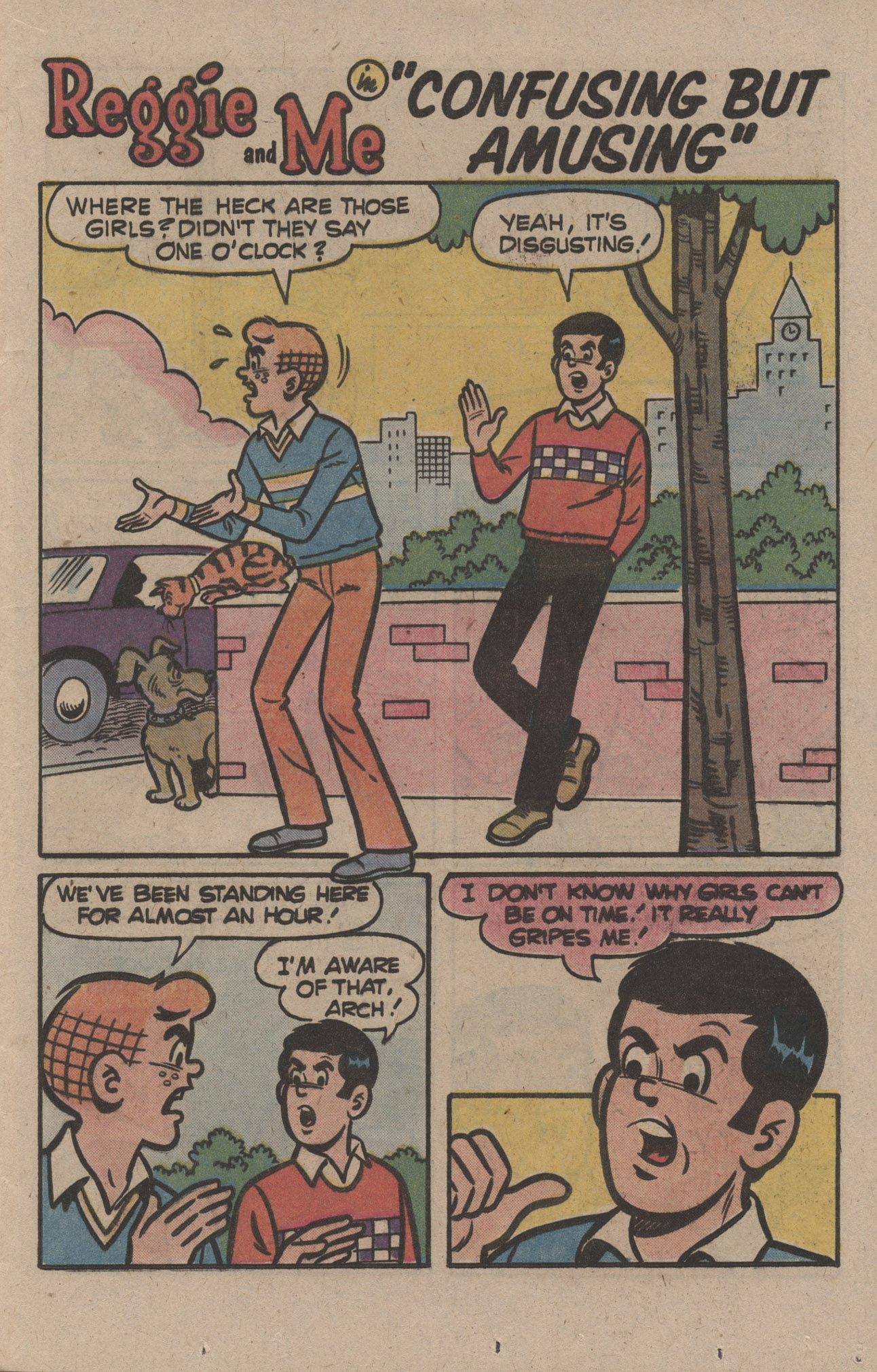 Read online Reggie and Me (1966) comic -  Issue #115 - 13
