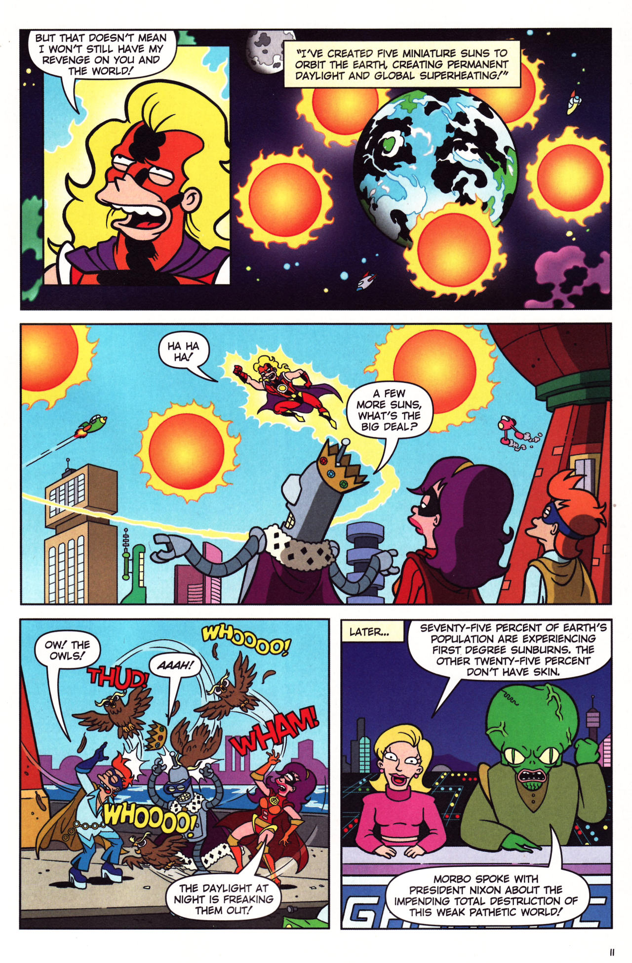 Read online Futurama Comics comic -  Issue #35 - 9